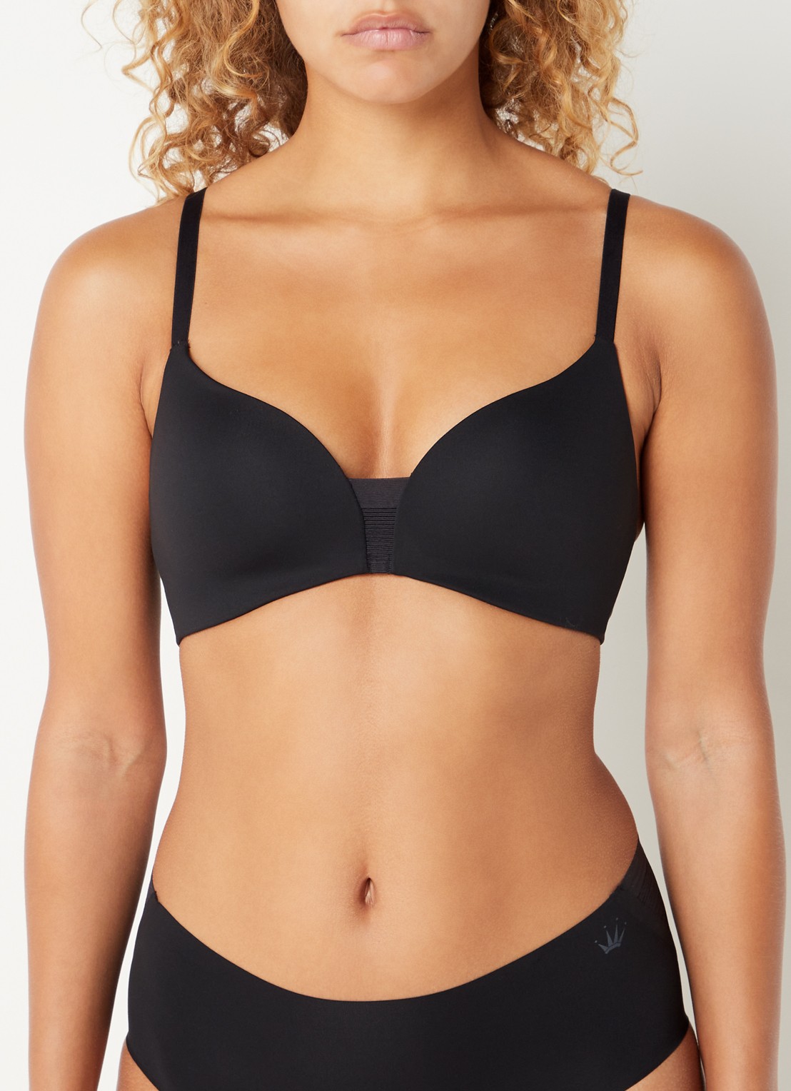 Triumph Flex Smart T-shirt bh zonder beugel - detail 3 zwart