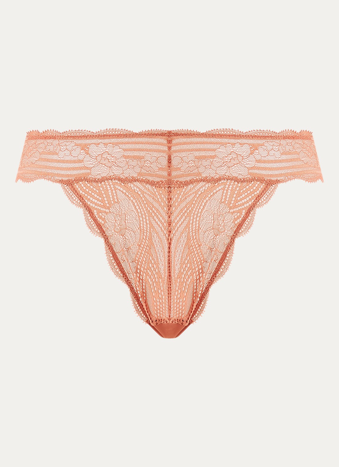 Triumph Lift Smart tanga van kant - voorkant donkeroranje