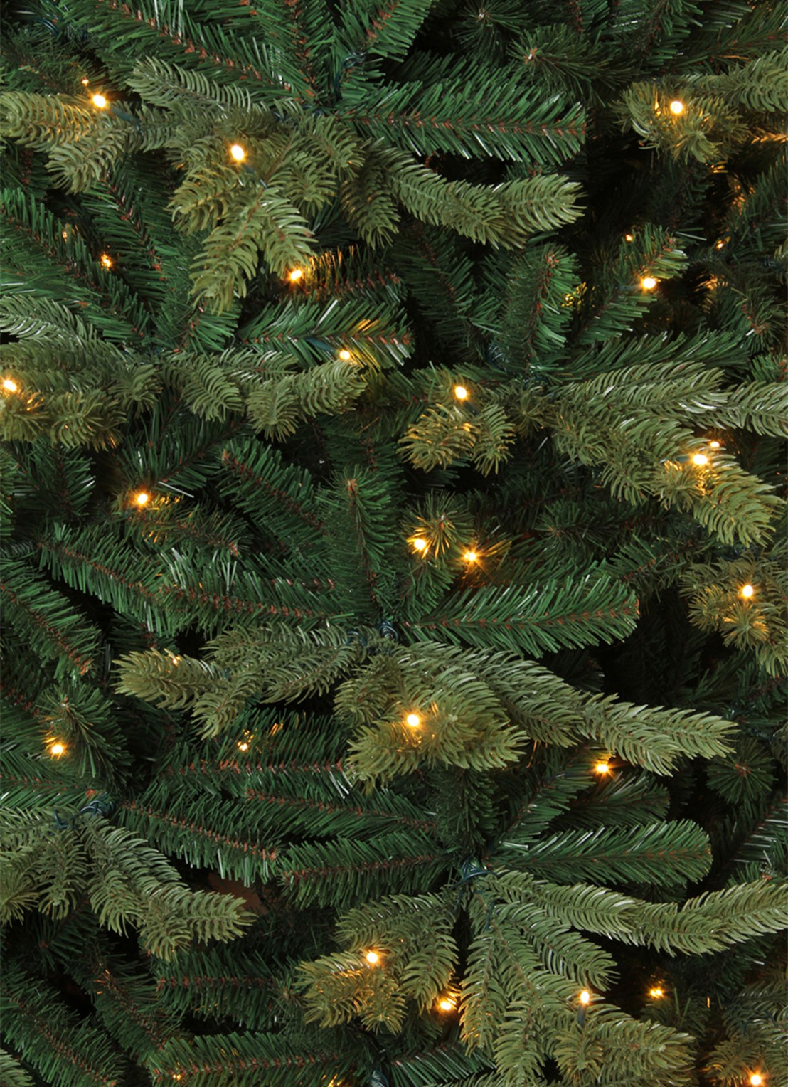 Triumph Tree Sherwood kunstkerstboom met LED verlichting 185 cm - achterkant 3 groen