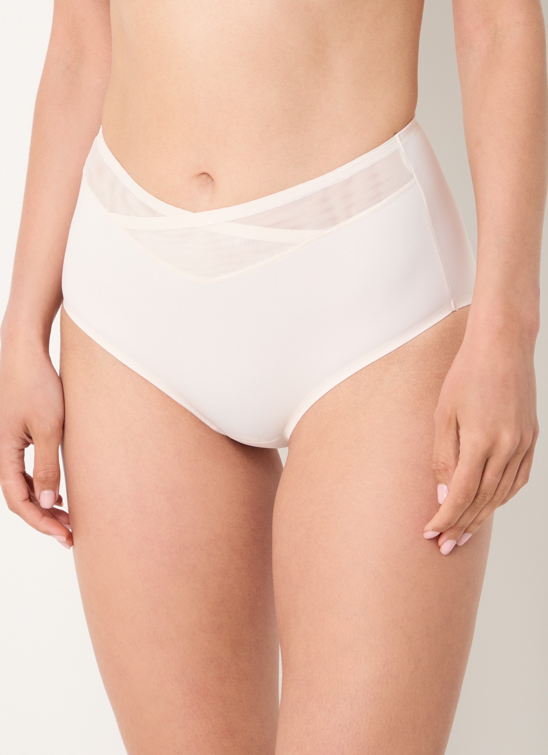Triumph True Shape Sensation high waisted slip - detail 2 ivoor