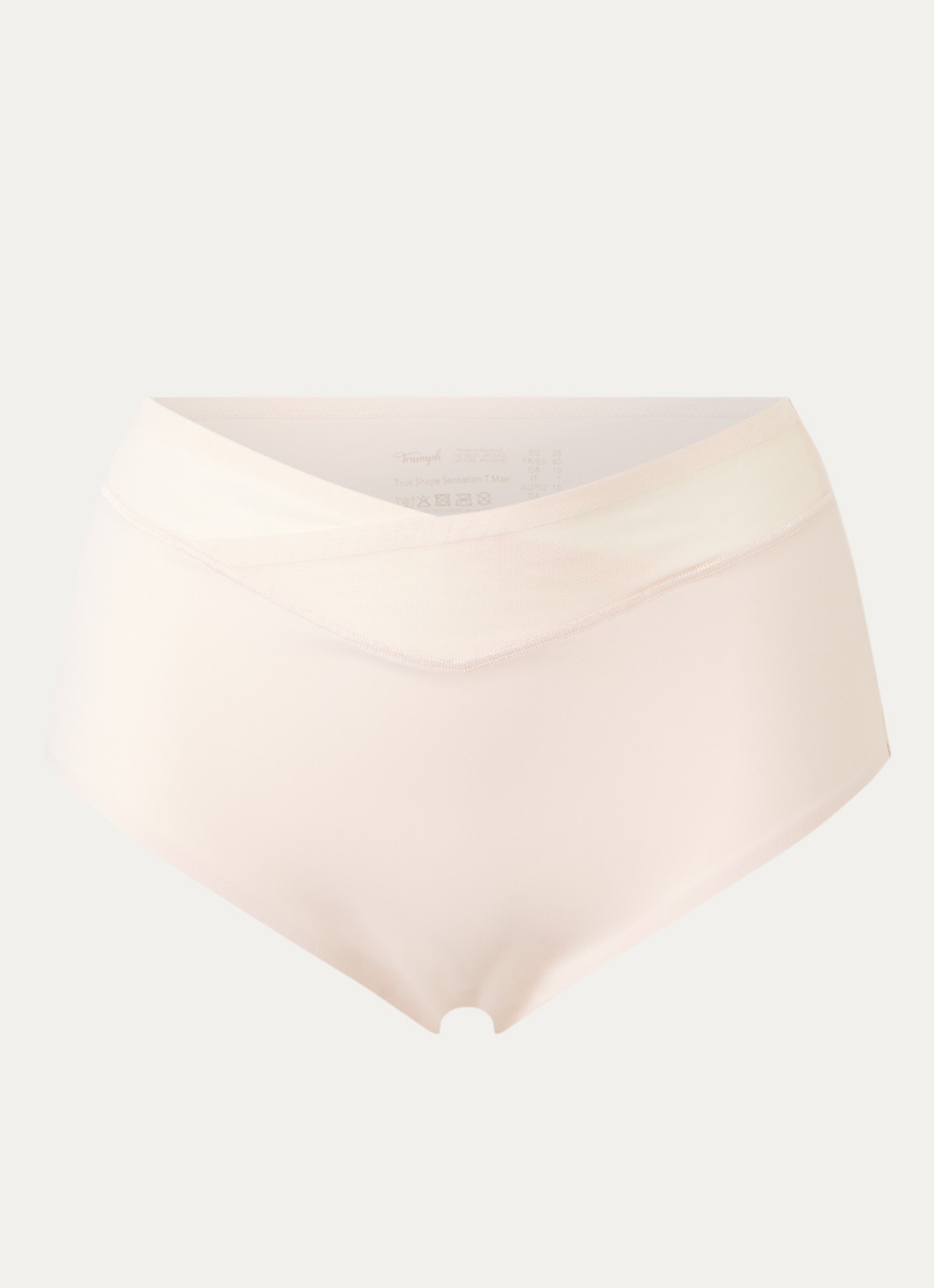 Triumph True Shape Sensation high waisted slip - voorkant 4 ivoor