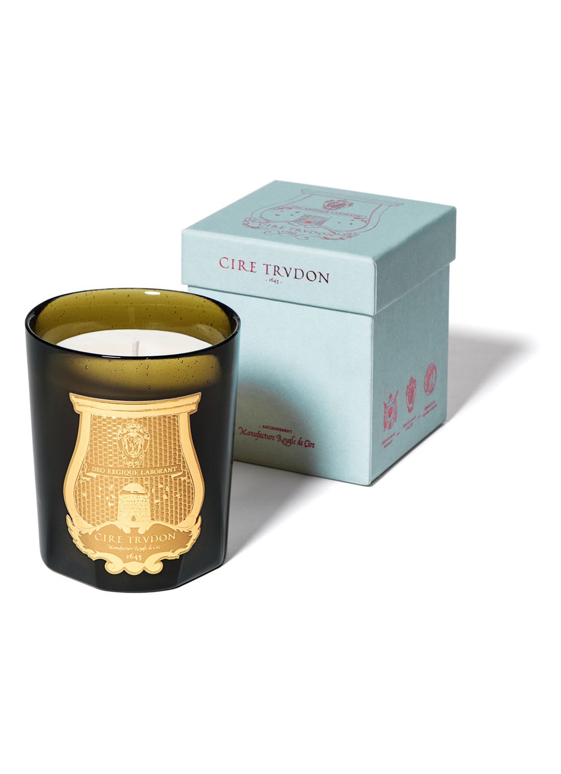 Trudon Abd El Kader geurkaars - detail 3 flessengroen