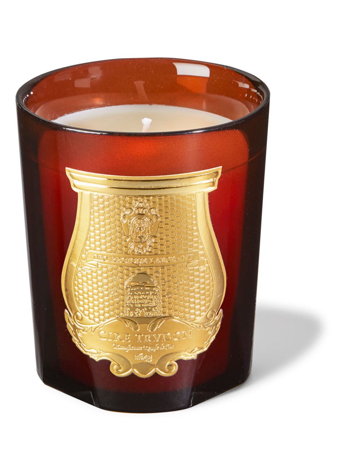 Trudon Beewax Absolute geurkaars - voorkant oranjebruin