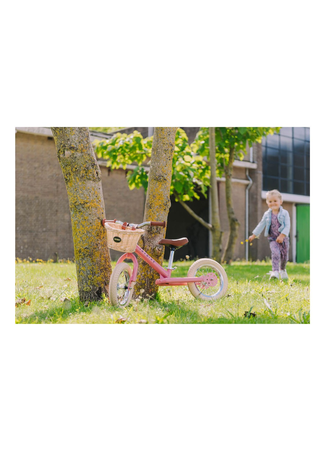 Trybike 2-in-1 loopfiets van staal - detail 5 roze