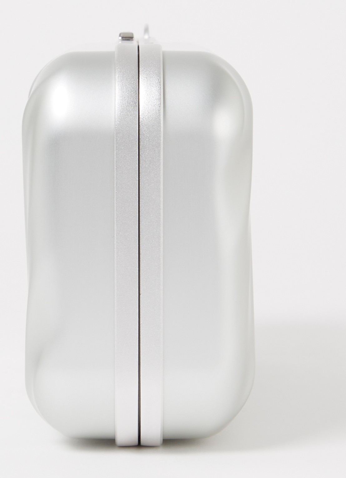 TUMI 19 Degree Aluminium clutch met afneembare schouderriem - detail 4 zilver