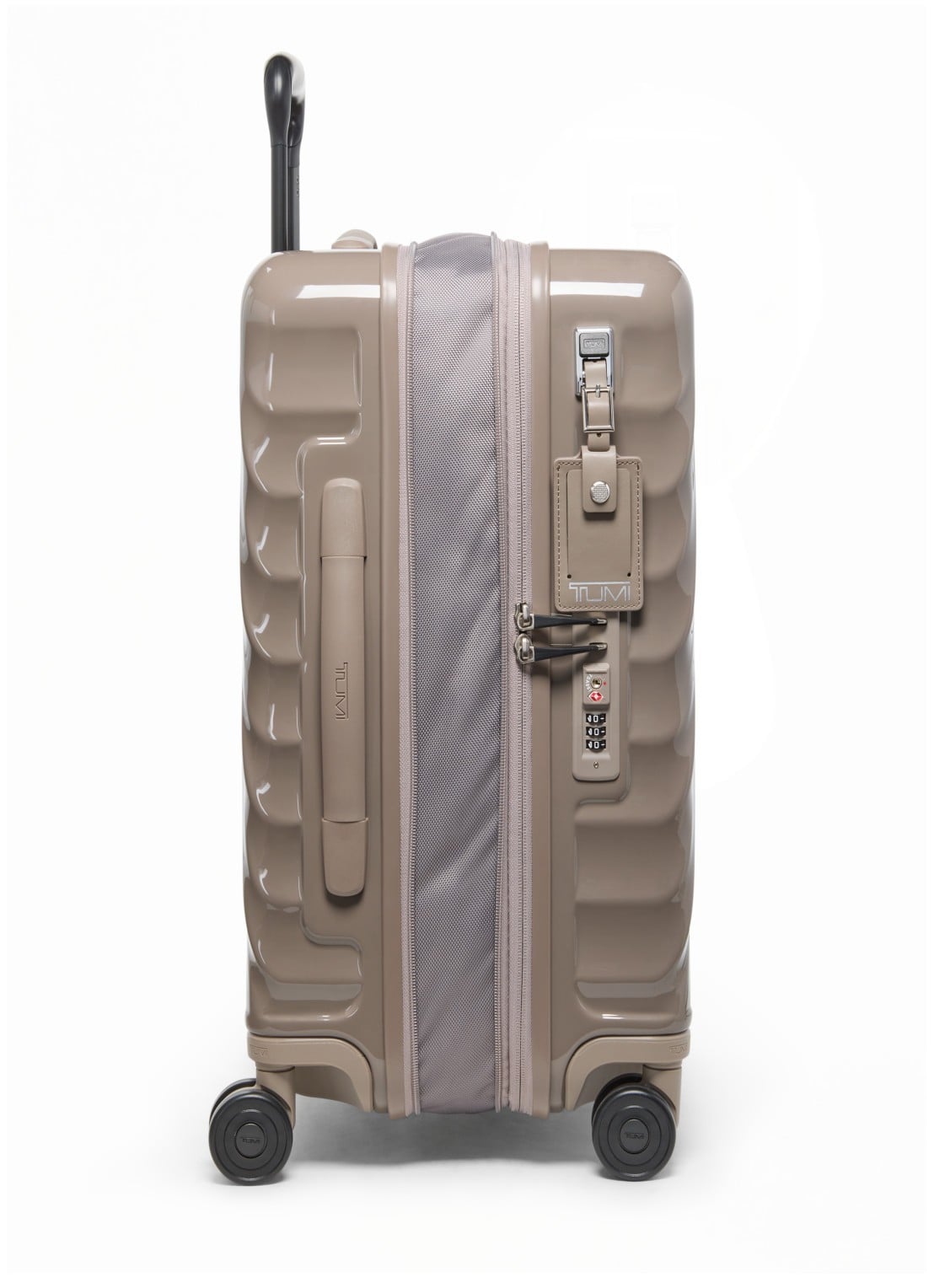 TUMI 19 Degree Continental vergrootbare spinner 55 cm - detail 4 donkerbeige