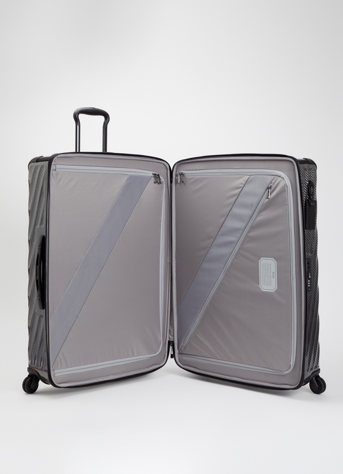 TUMI 19 Degree Extended Trip spinner 76 cm - voorkant 2 zwart