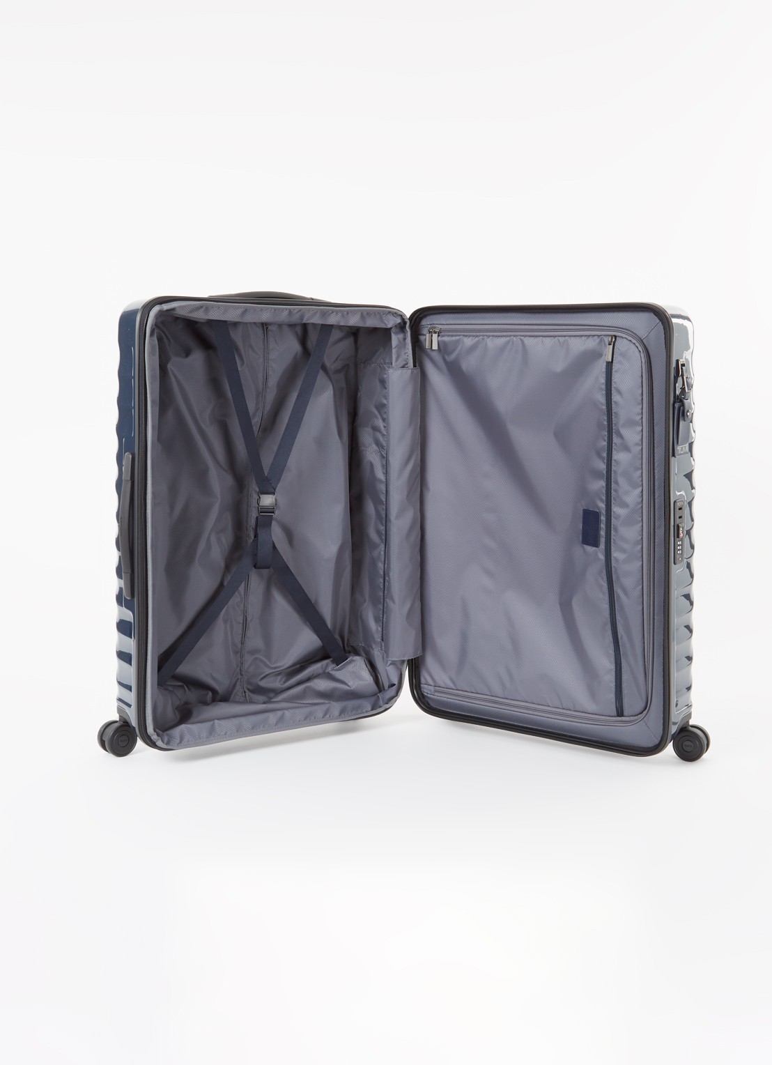 TUMI 19 Degree Extended Trip spinner 77,5 cm  - detail 2 donkerblauw