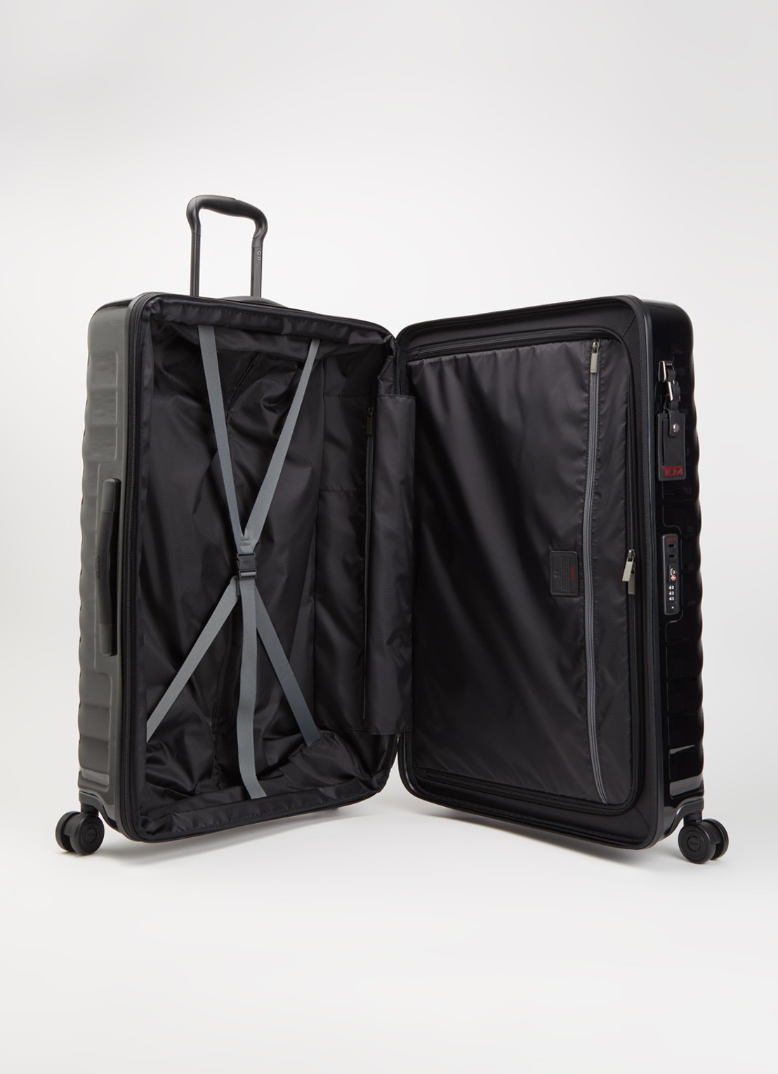 TUMI 19 Degree Extended Trip vergrootbare spinner 76 cm - voorkant 2 zwart