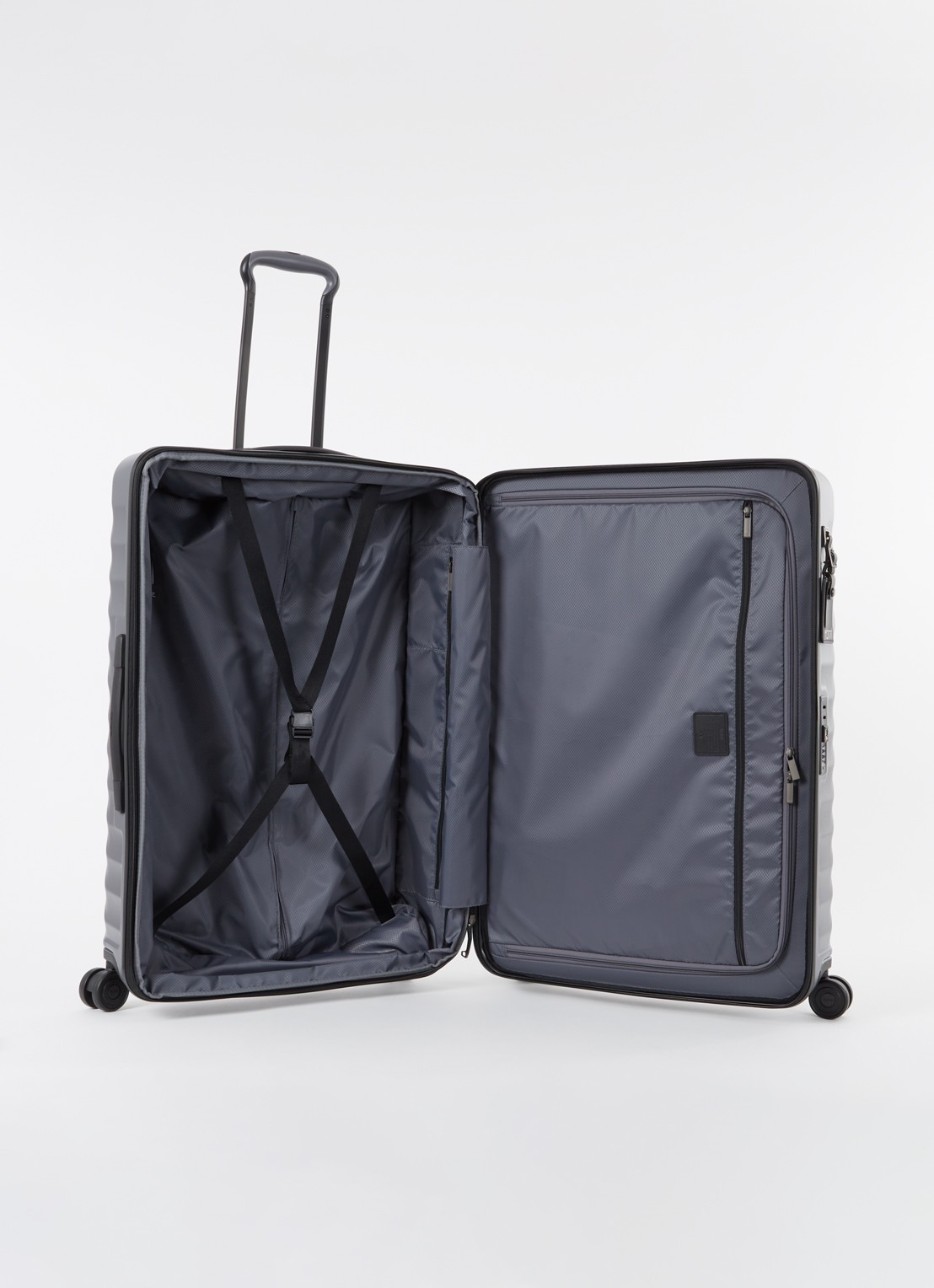 TUMI 19 Degree Extended Trip vergrootbare spinner 77,5 cm - voorkant 4 grijs