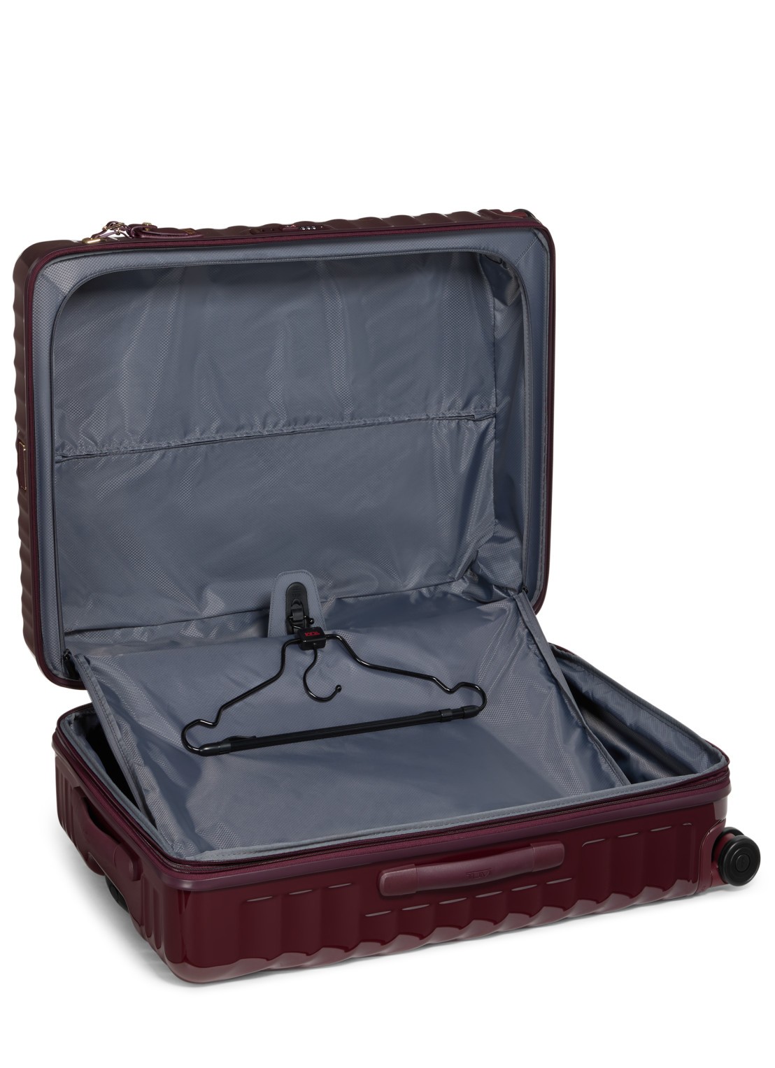 TUMI 19 Degree Extended Trip vergrootbare spinner met USB-poort 76 cm - achterkant bordeauxrood