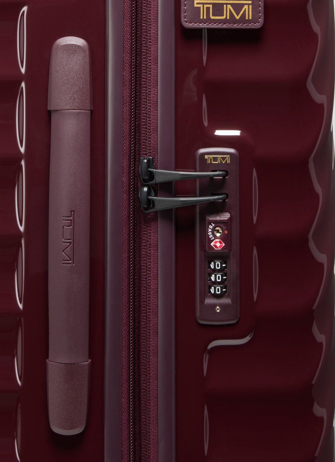 TUMI 19 Degree Extended Trip vergrootbare spinner met USB-poort 76 cm - detail 4 bordeauxrood