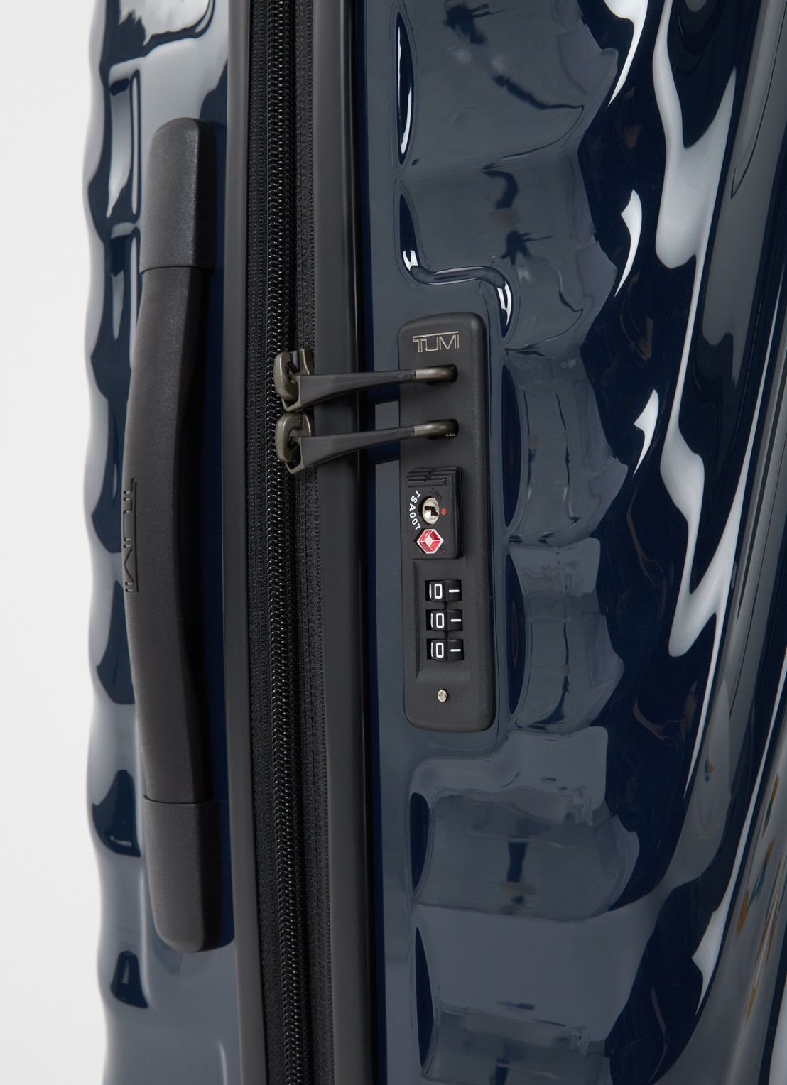 TUMI 19 Degree International vergrootbare spinner 55 cm  - detail 3 donkerblauw