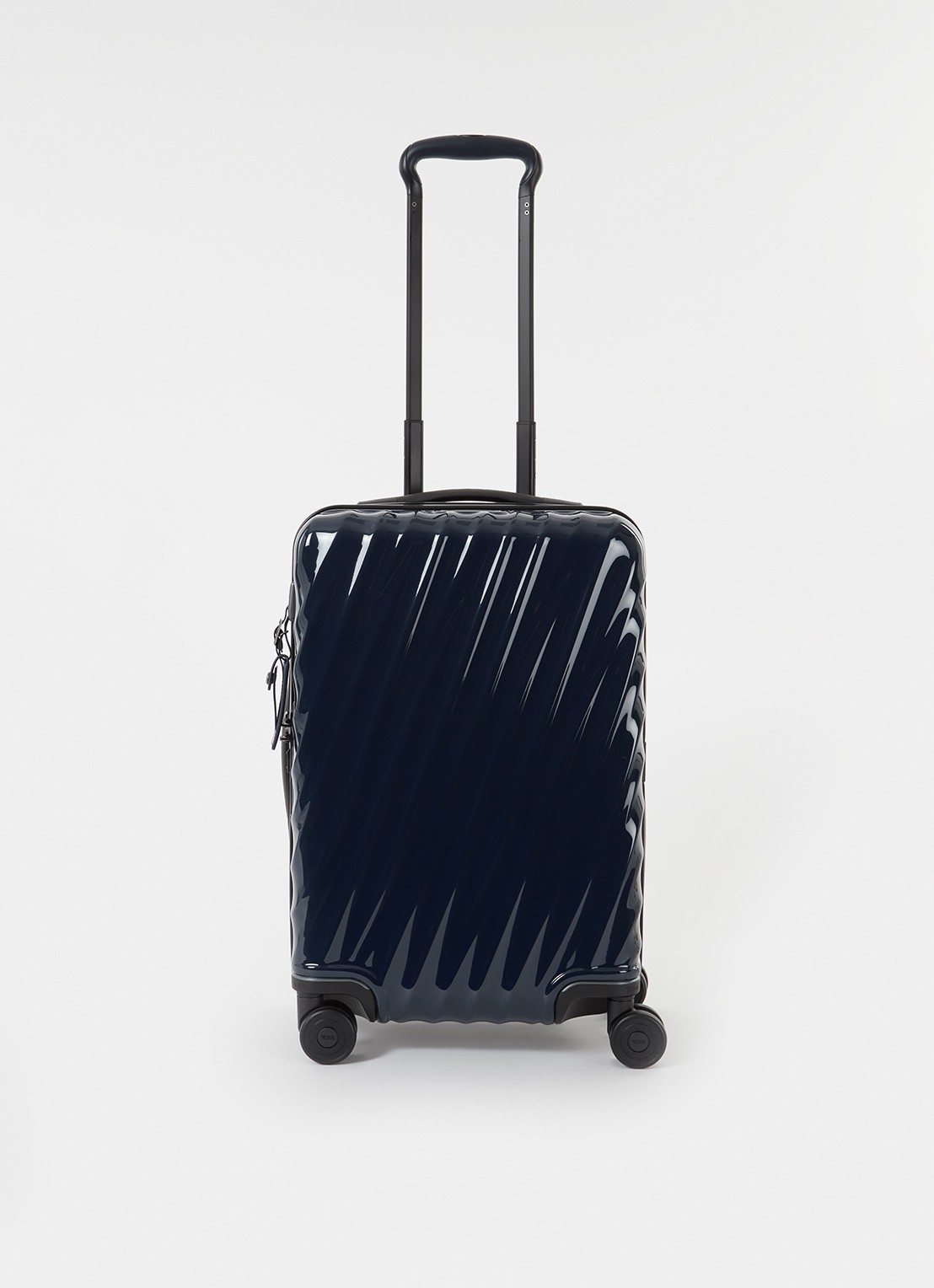 TUMI 19 Degree International vergrootbare spinner 55 cm  - voorkant 4 donkerblauw