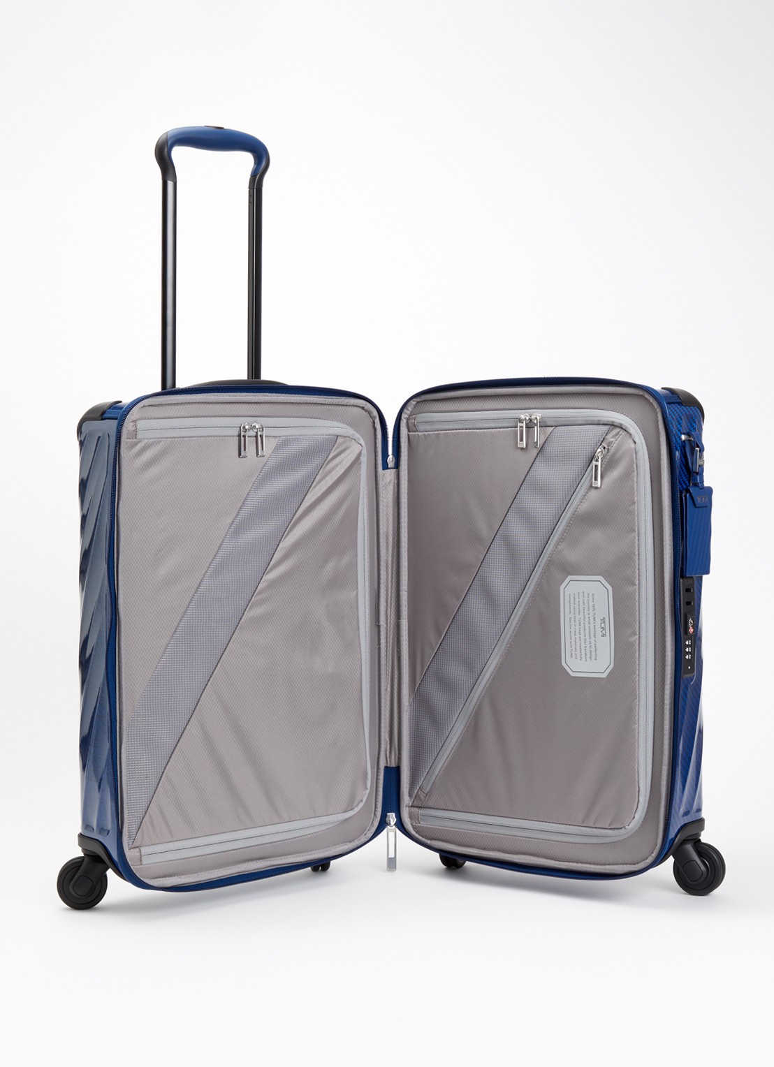 TUMI 19 Degree Lite International spinner 55 cm - voorkant 2 kobaltblauw
