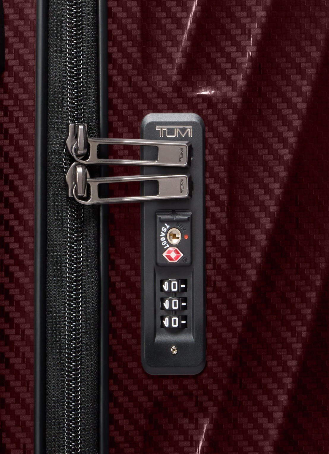 TUMI 19 Degree Lite International spinner 76 cm - detail 5 bordeauxrood