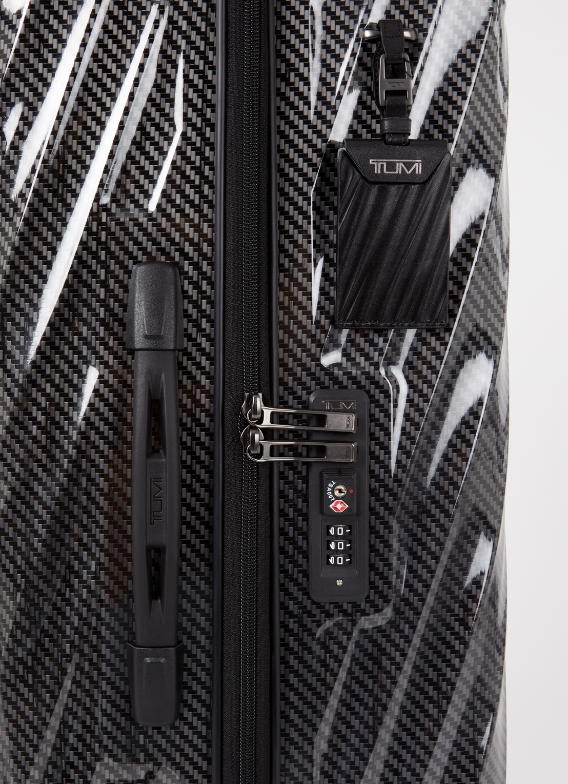 TUMI 19 Degree Lite Short Trip spinner 66 cm - detail 2 zwart