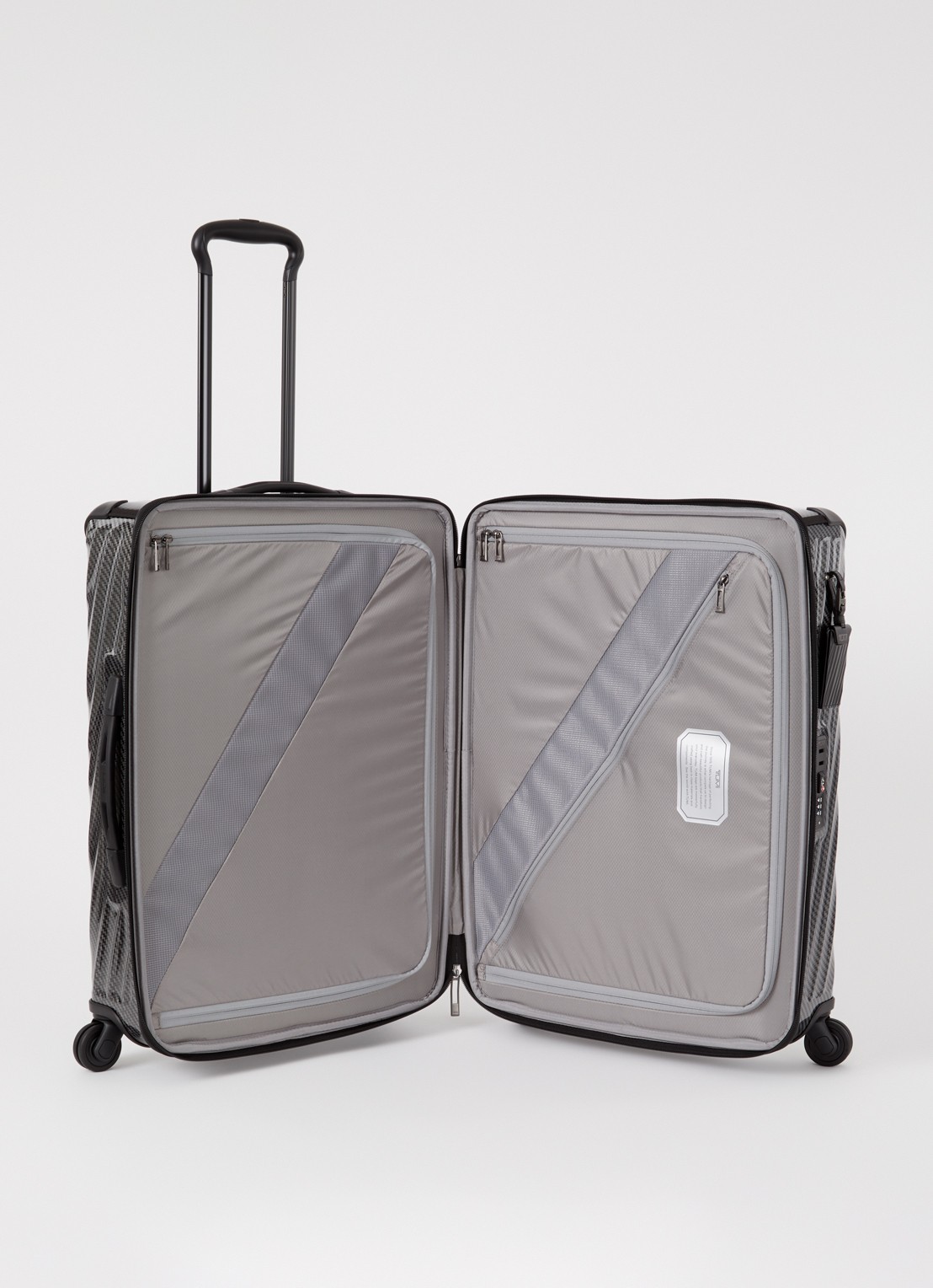 TUMI 19 Degree Lite Short Trip spinner 66 cm - voorkant 4 zwart