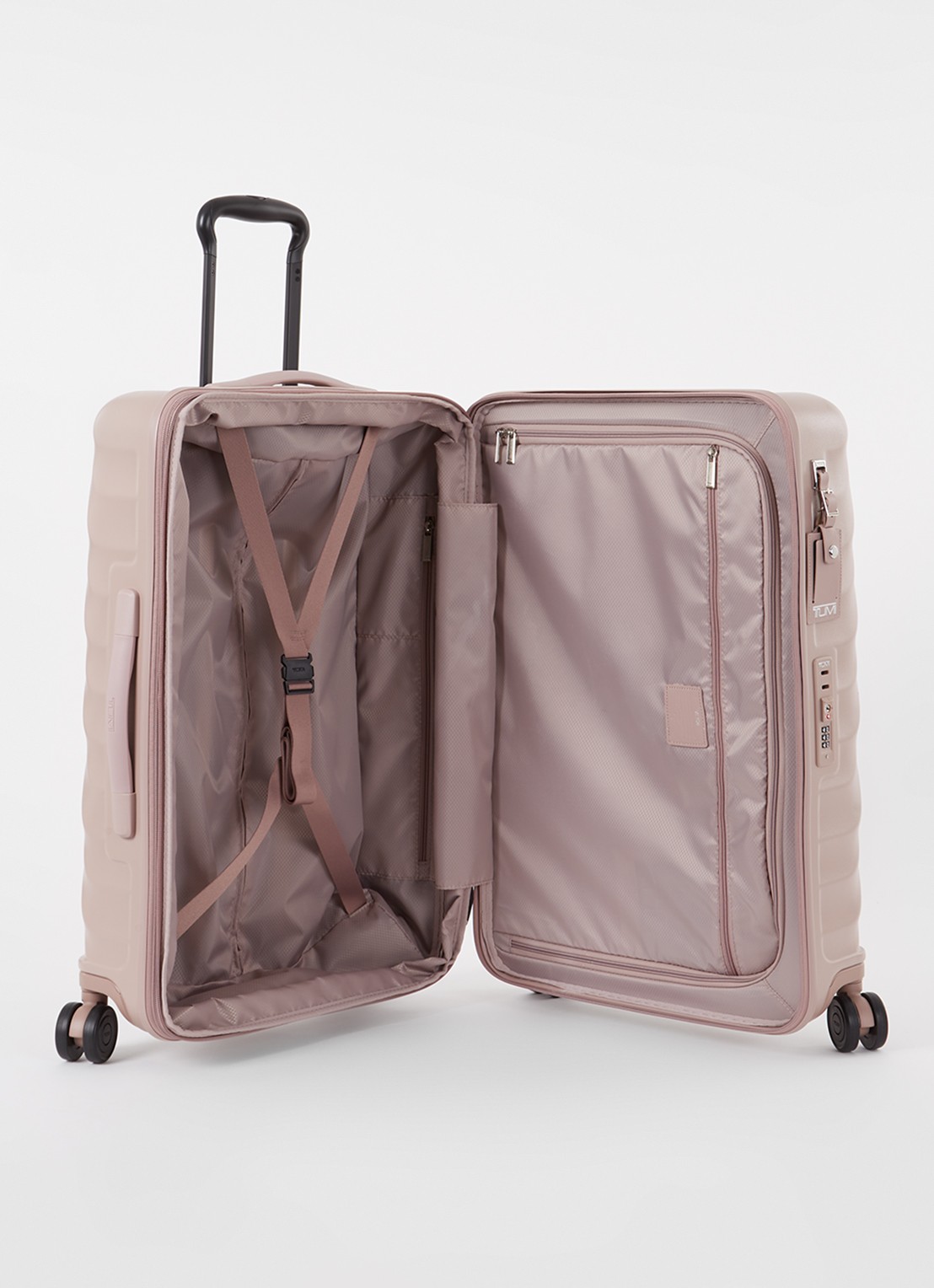 TUMI 19 Degree Short Trip vergrootbare spinner 66 cm - voorkant 2 oudroze