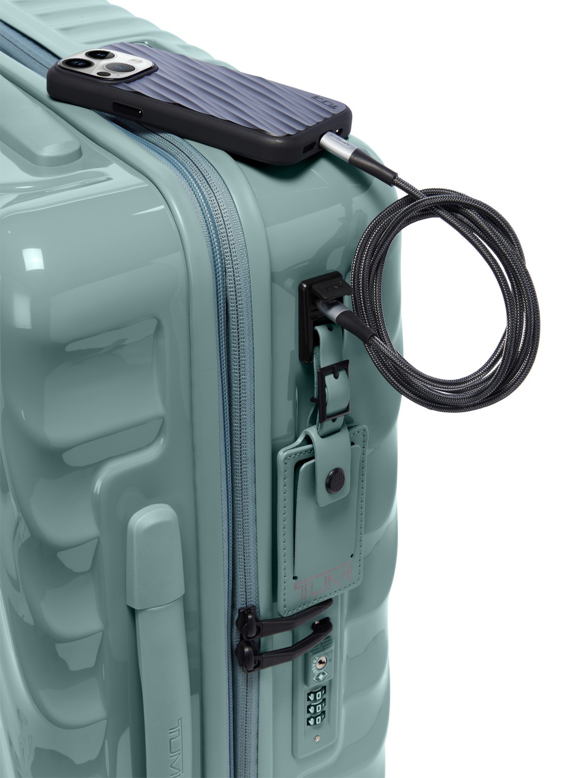 TUMI 19 Degree spinner 55 cm - detail 5 groen