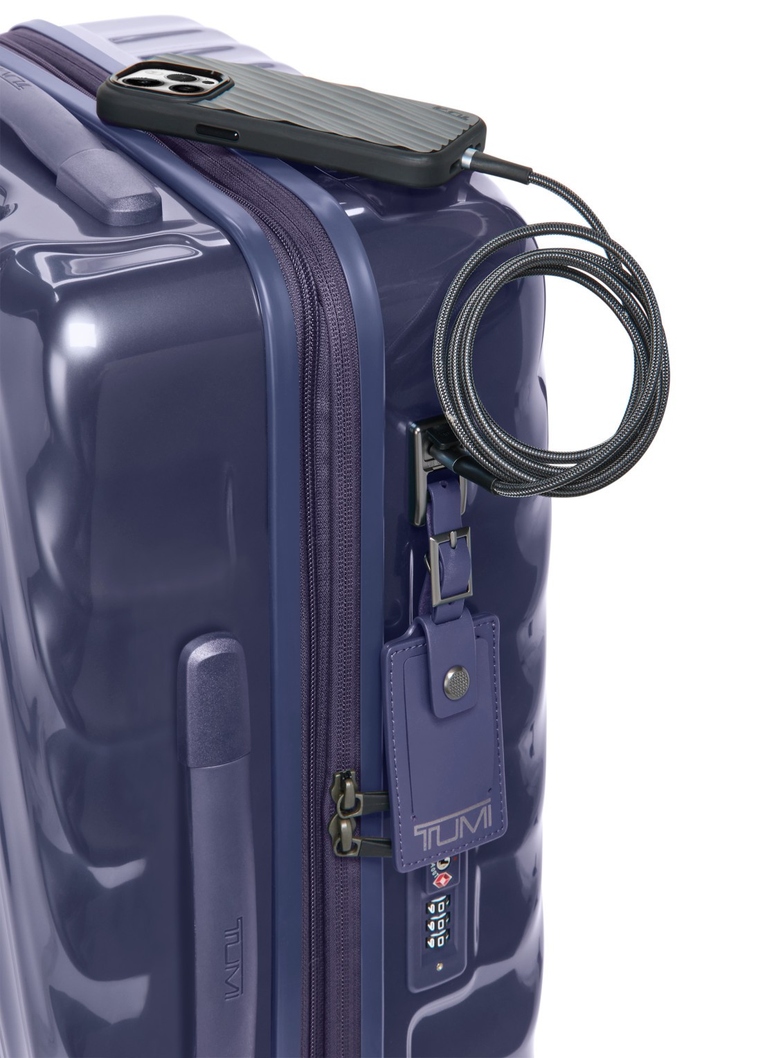 TUMI 19 Degree spinner 55 cm - detail 5 paars