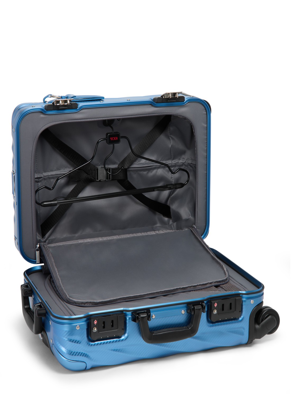 TUMI 19 Degree spinner 56 cm - achterkant 7 blauw