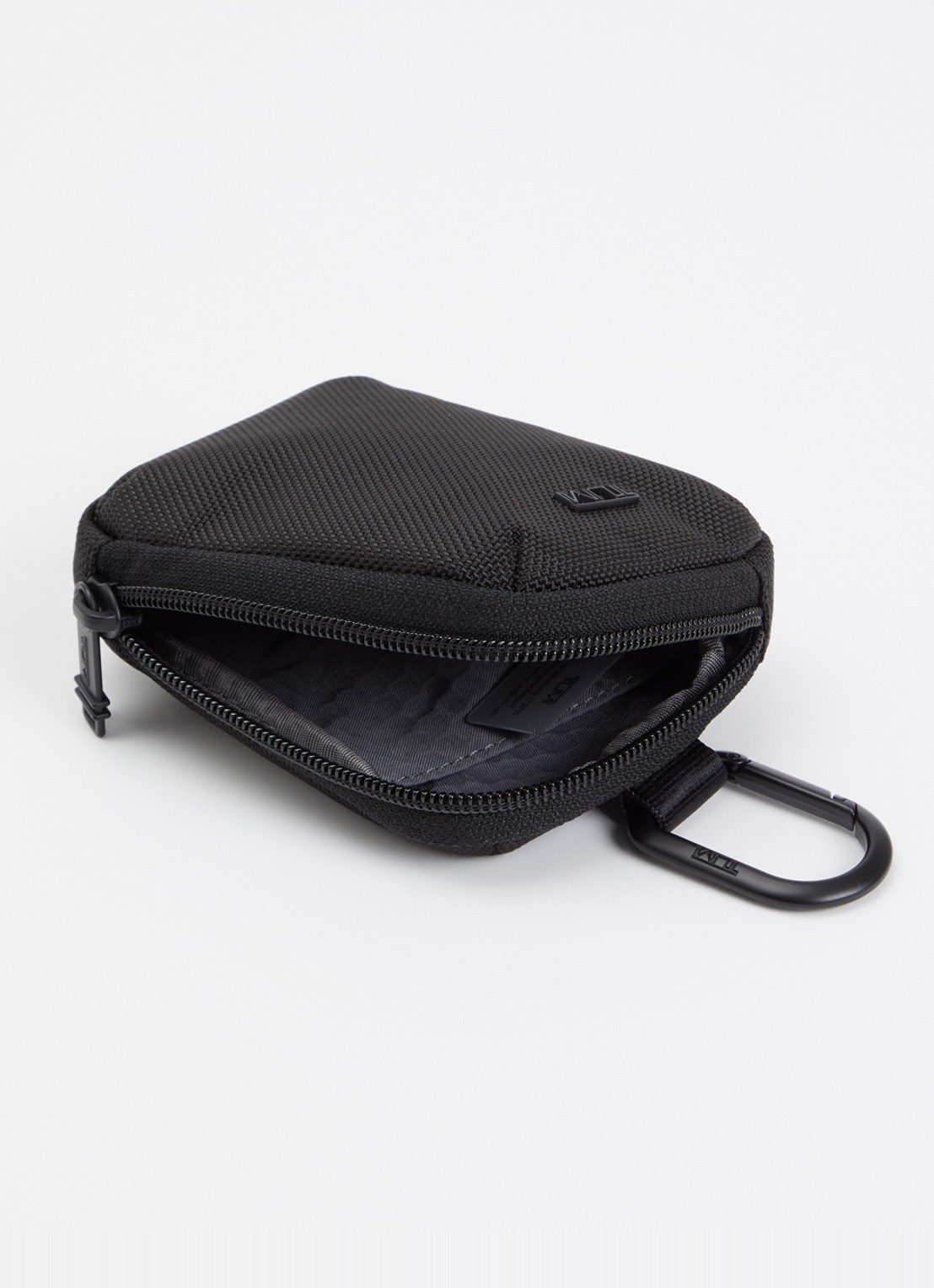 TUMI Aanpasbare accessoire-etui met logo - voorkant 3 zwart