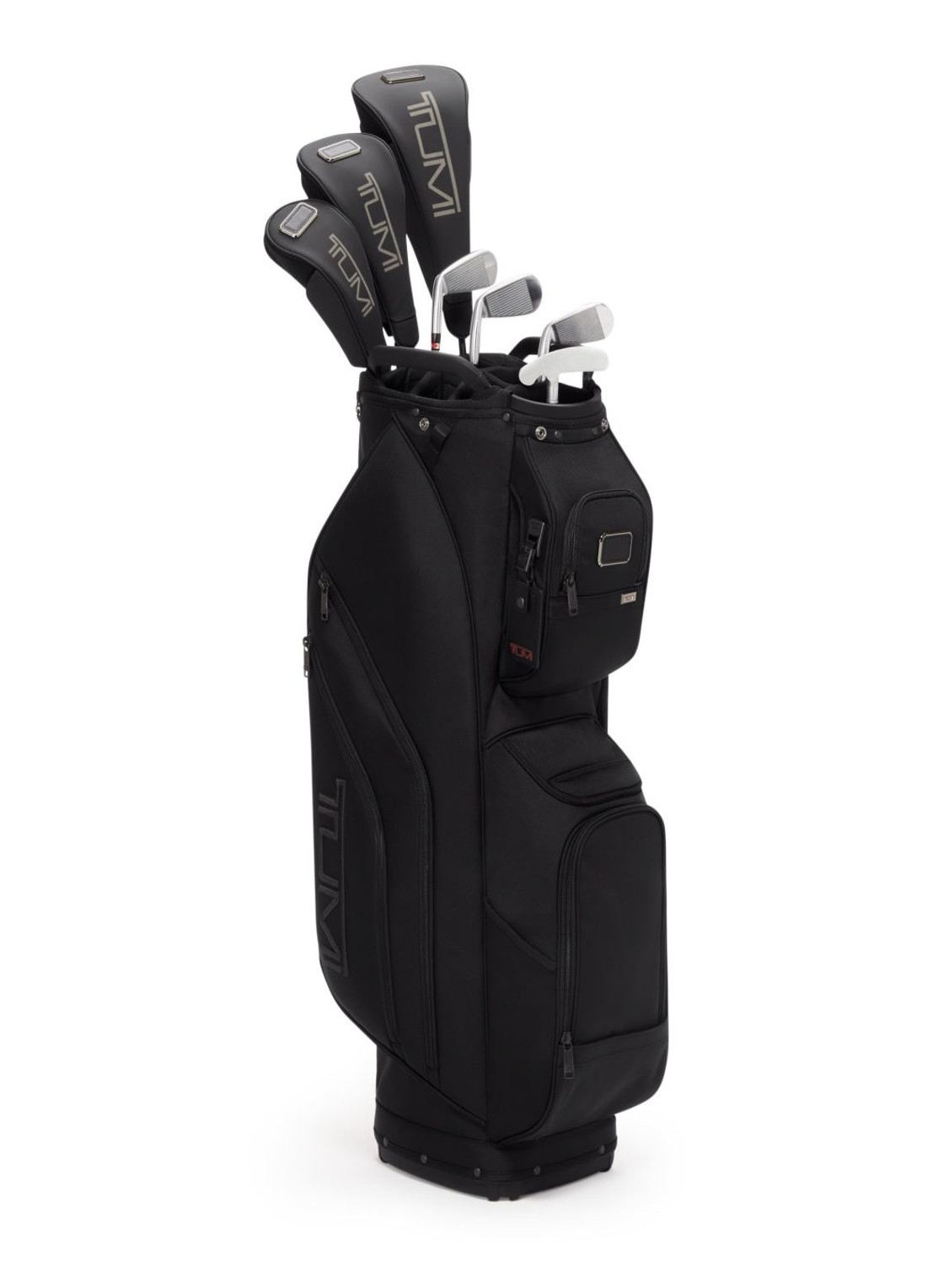 TUMI Alpha 3 Golf Cart tas met USB-C poort 91 cm - detail zwart