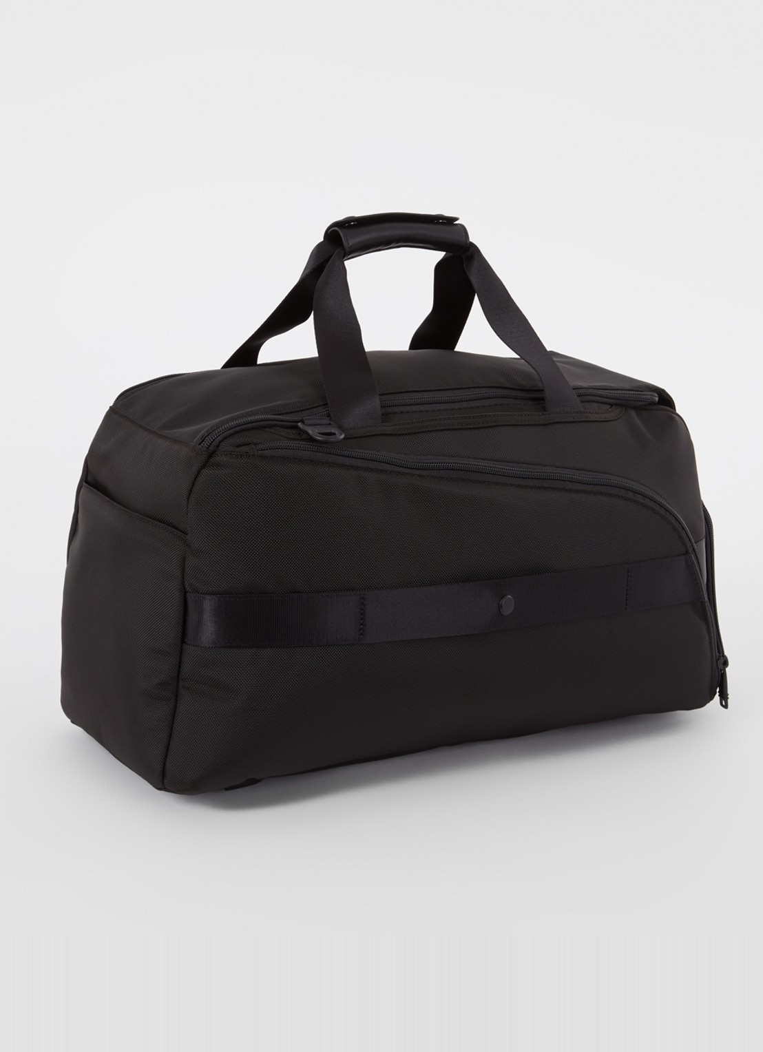 TUMI Alpha 3 Golf sporttas met leren details - achterkant 3 zwart