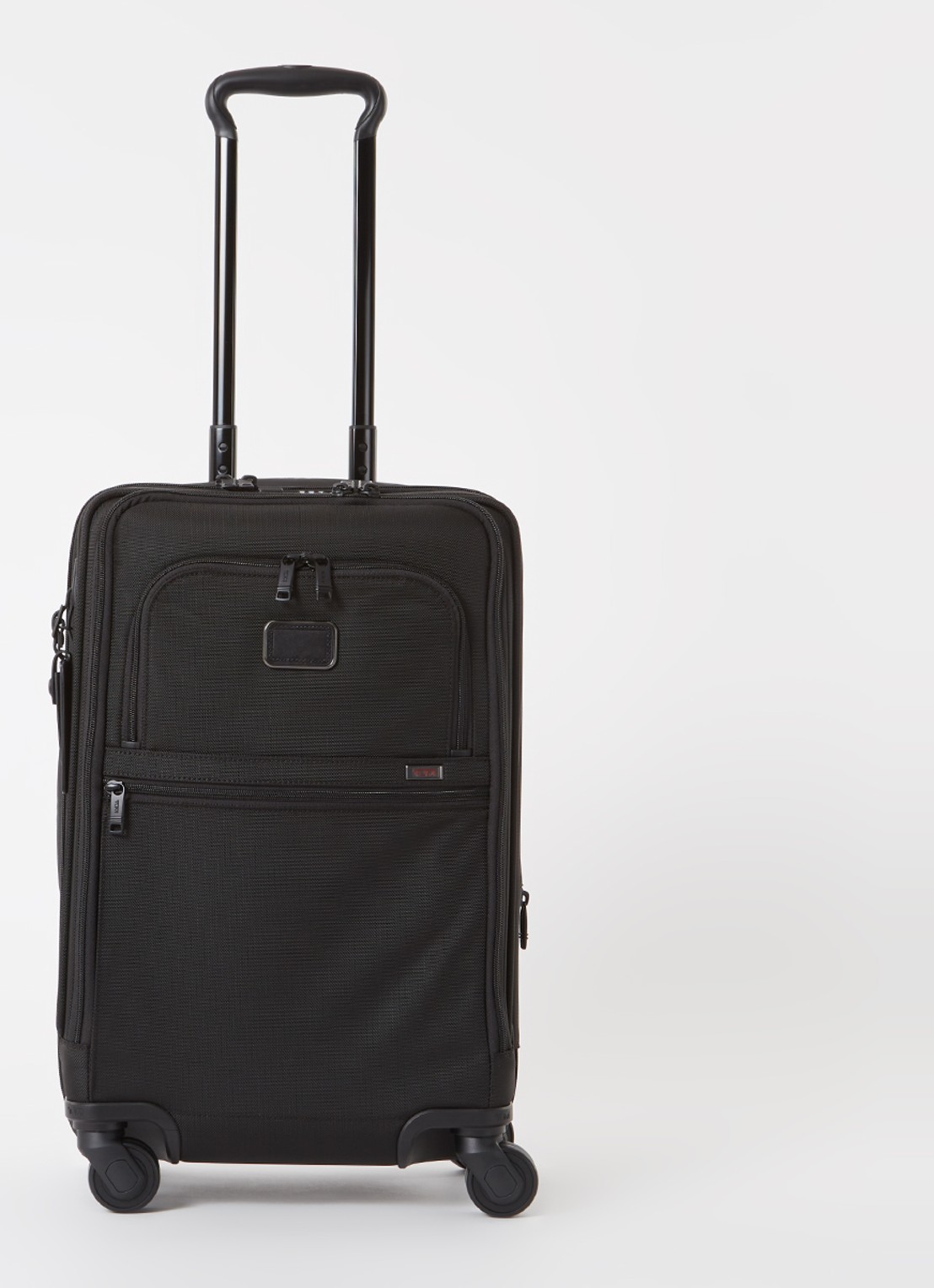 TUMI Alpha 3 International Office vergrootbare spinner 56 cm  - voorkant zwart