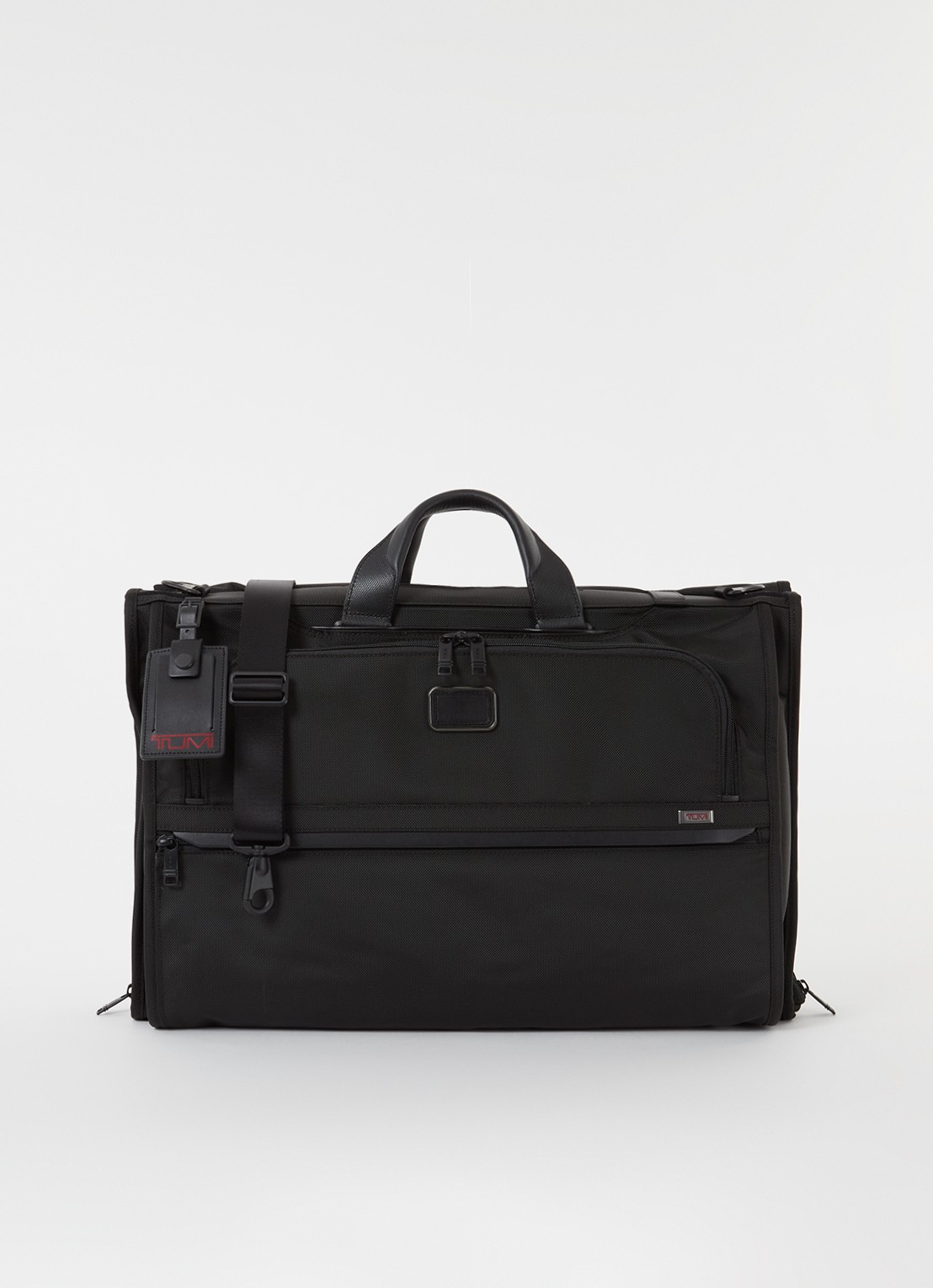 TUMI Alpha 3 Tri-Fold weekendtas - voorkant zwart