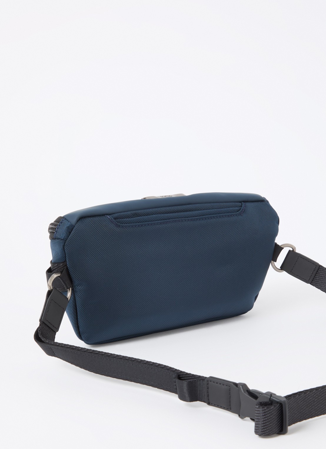 TUMI Alpha Bravo Classified crossbodytas met verstelbare schouderriem - achterkant donkerblauw