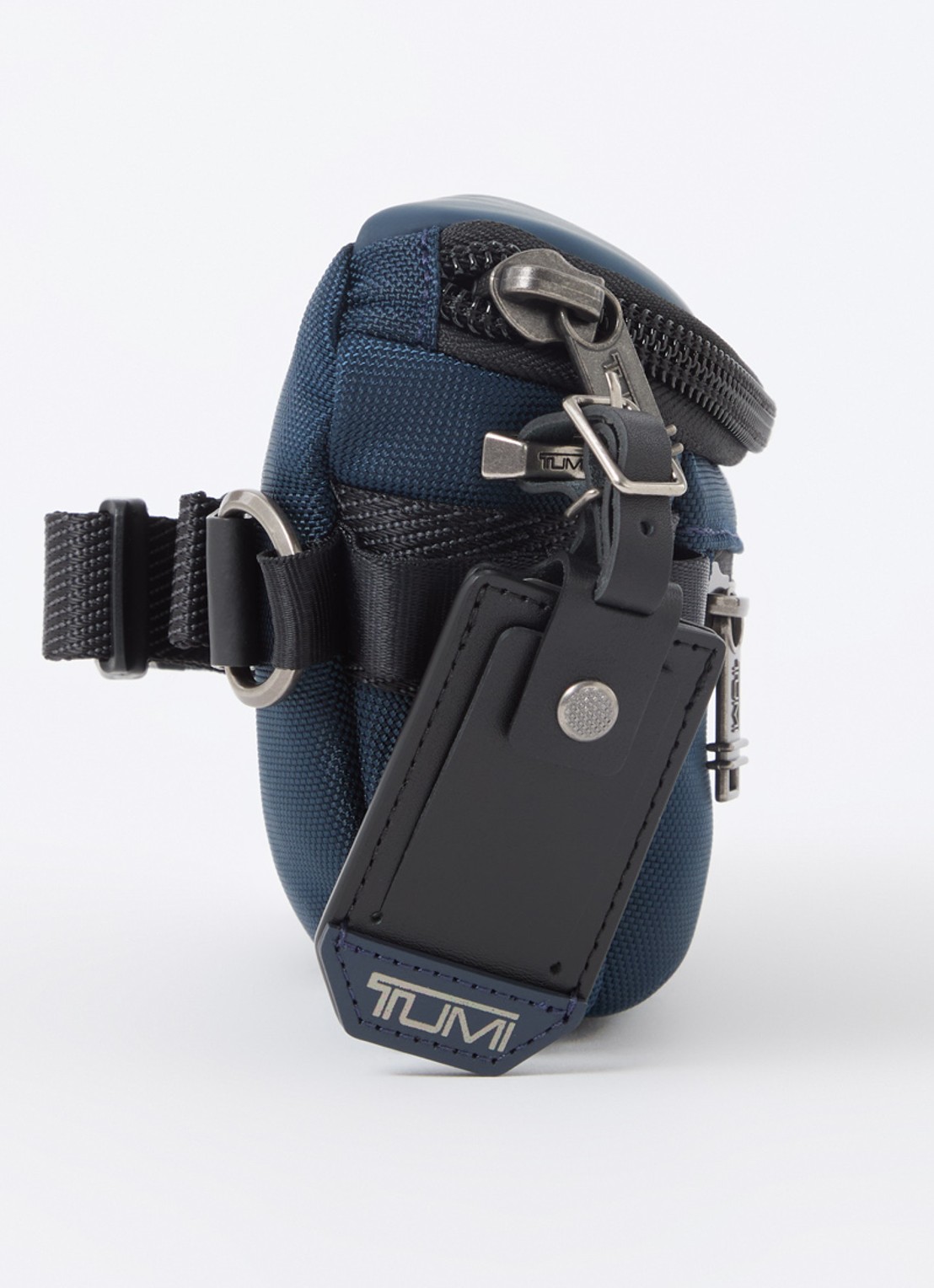 TUMI Alpha Bravo Classified crossbodytas met verstelbare schouderriem - detail 4 donkerblauw