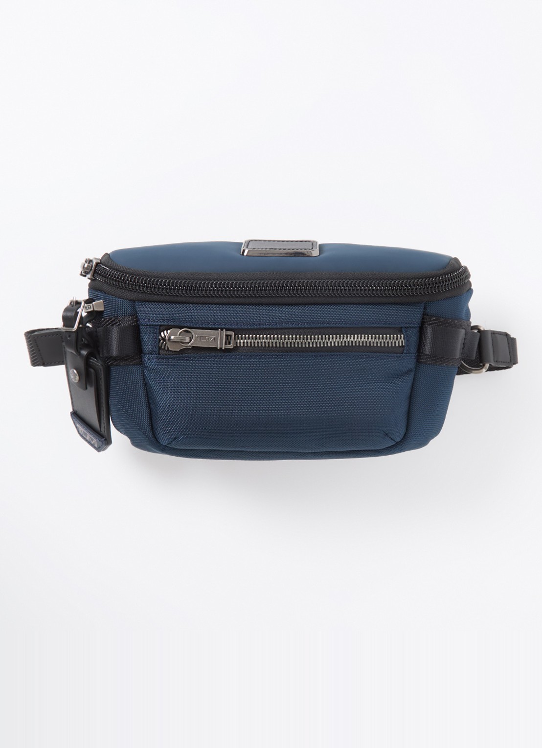 TUMI Alpha Bravo Classified crossbodytas met verstelbare schouderriem - voorkant 2 donkerblauw