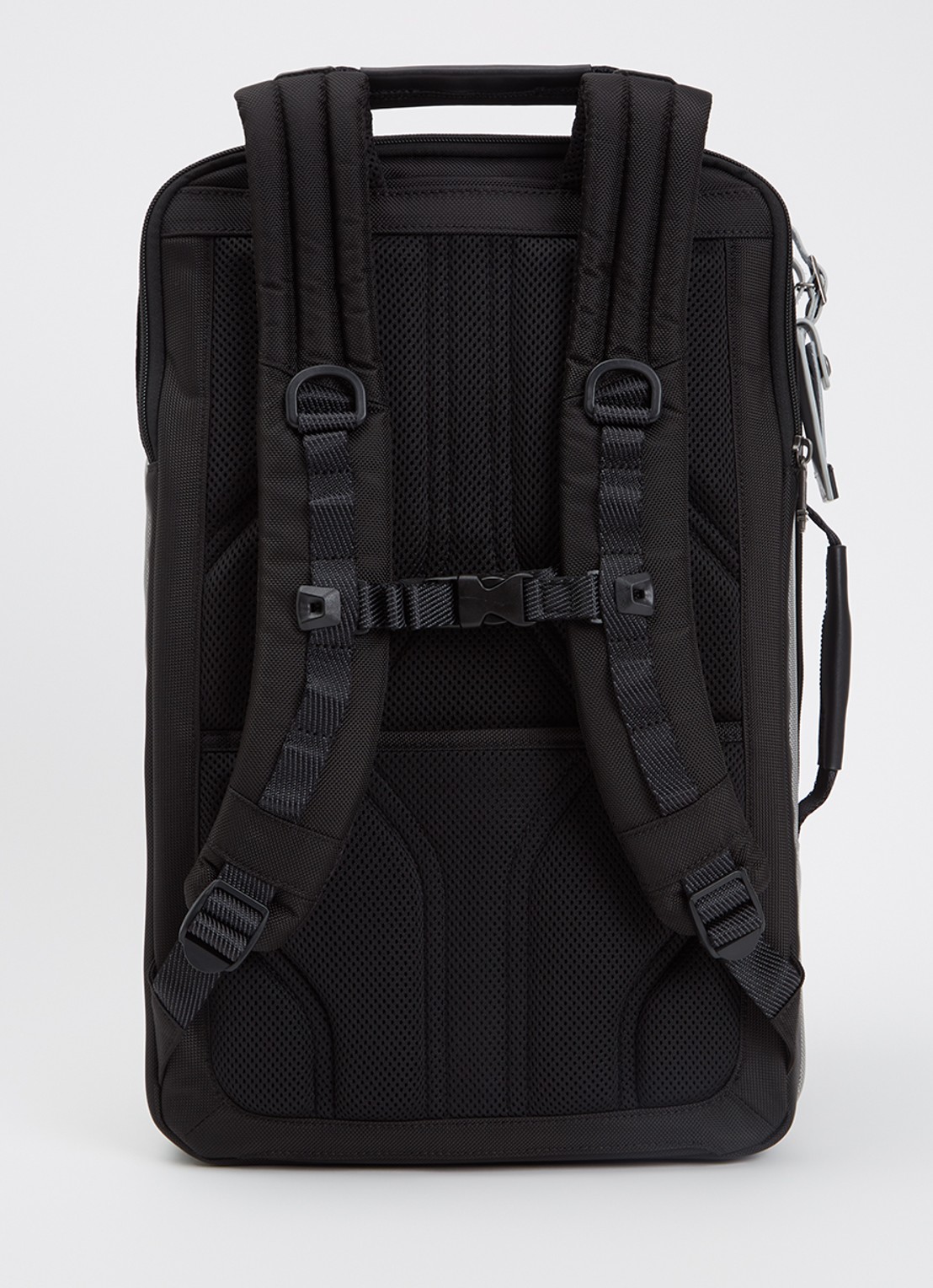 TUMI Alpha Bravo Detrick rugzak met 17 inch laptopvak 48,5 cm - unisex - achterkant grijs