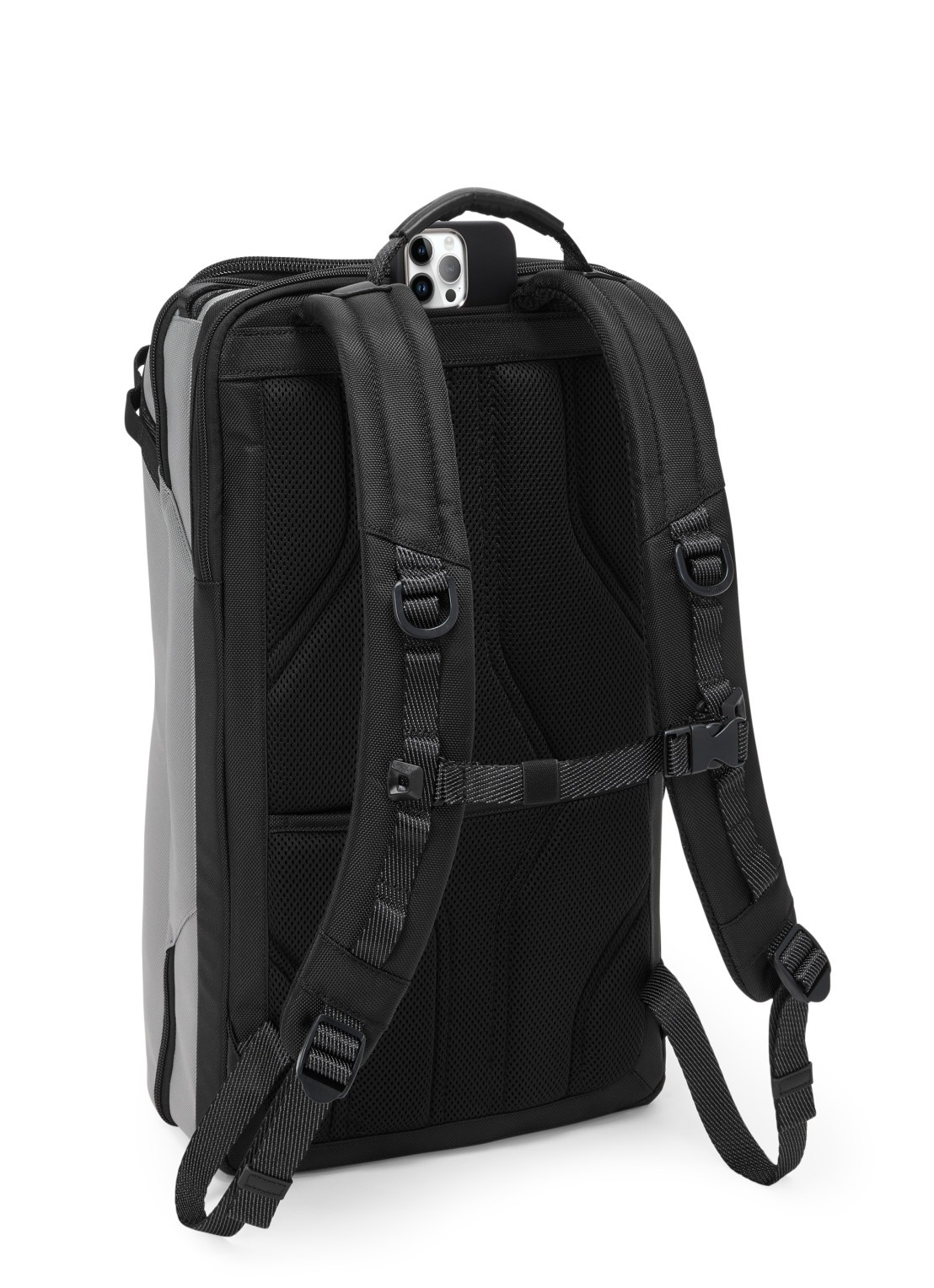 TUMI Alpha Bravo Detrick rugzak met 17 inch laptopvak 48,5 cm - unisex - detail 4 grijs