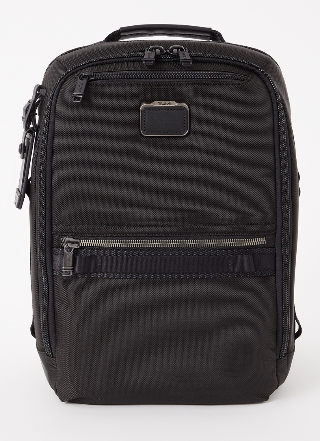 TUMI Alpha Bravo Dynamic rugzak met 15 inch laptopvak - voorkant 2 zwart