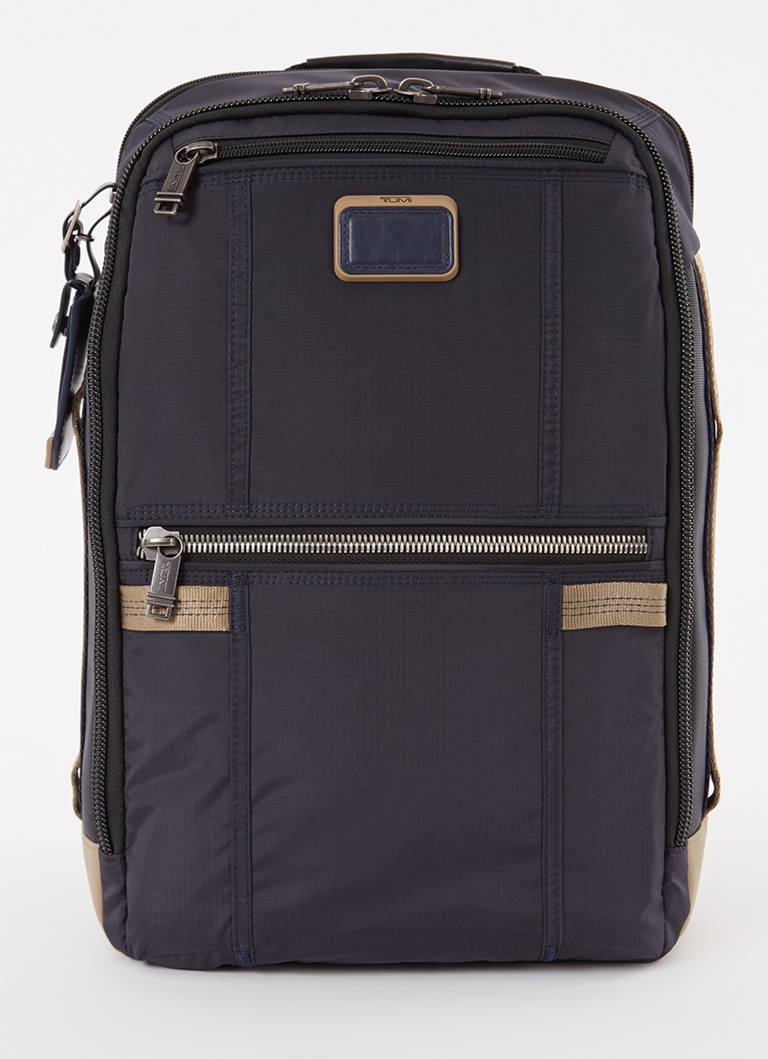 TUMI Alpha Bravo Dynamic rugzak met 15 inch laptopvak - voorkant 3 donkerblauw