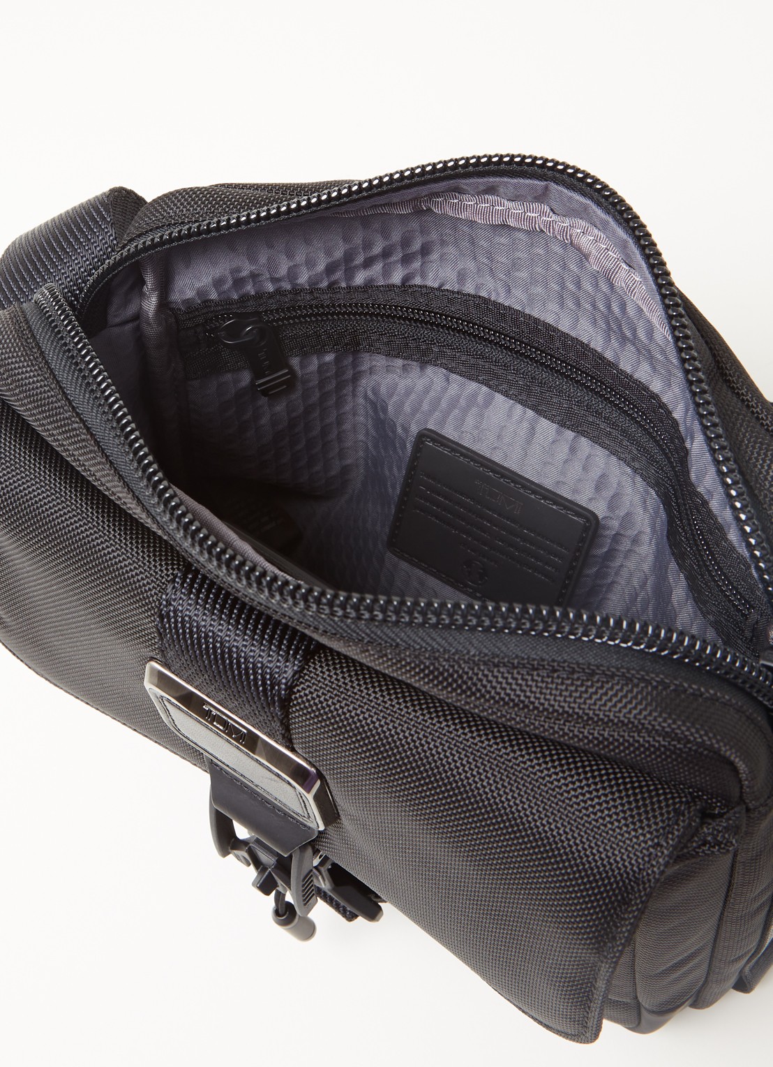 TUMI Alpha Bravo Junior crossbodytas met verstelbare schouderriem - detail 2 zwart