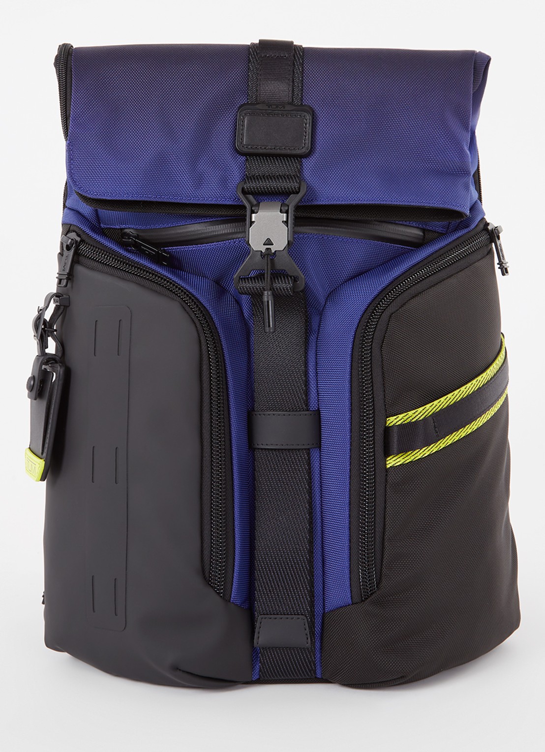 TUMI Alpha Bravo Logistics rugzak met 15 inch laptopvak - voorkant zwart
