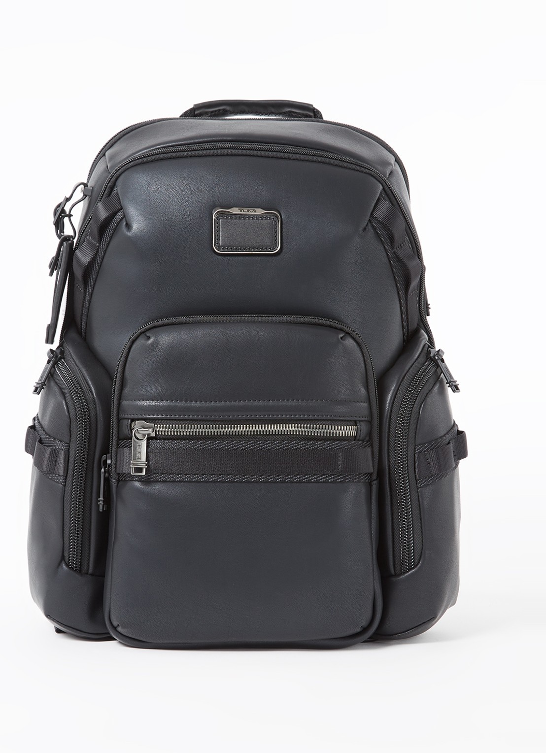 TUMI Alpha Bravo Navigation rugzak met 15 inch laptopvak  - voorkant 2 zwart