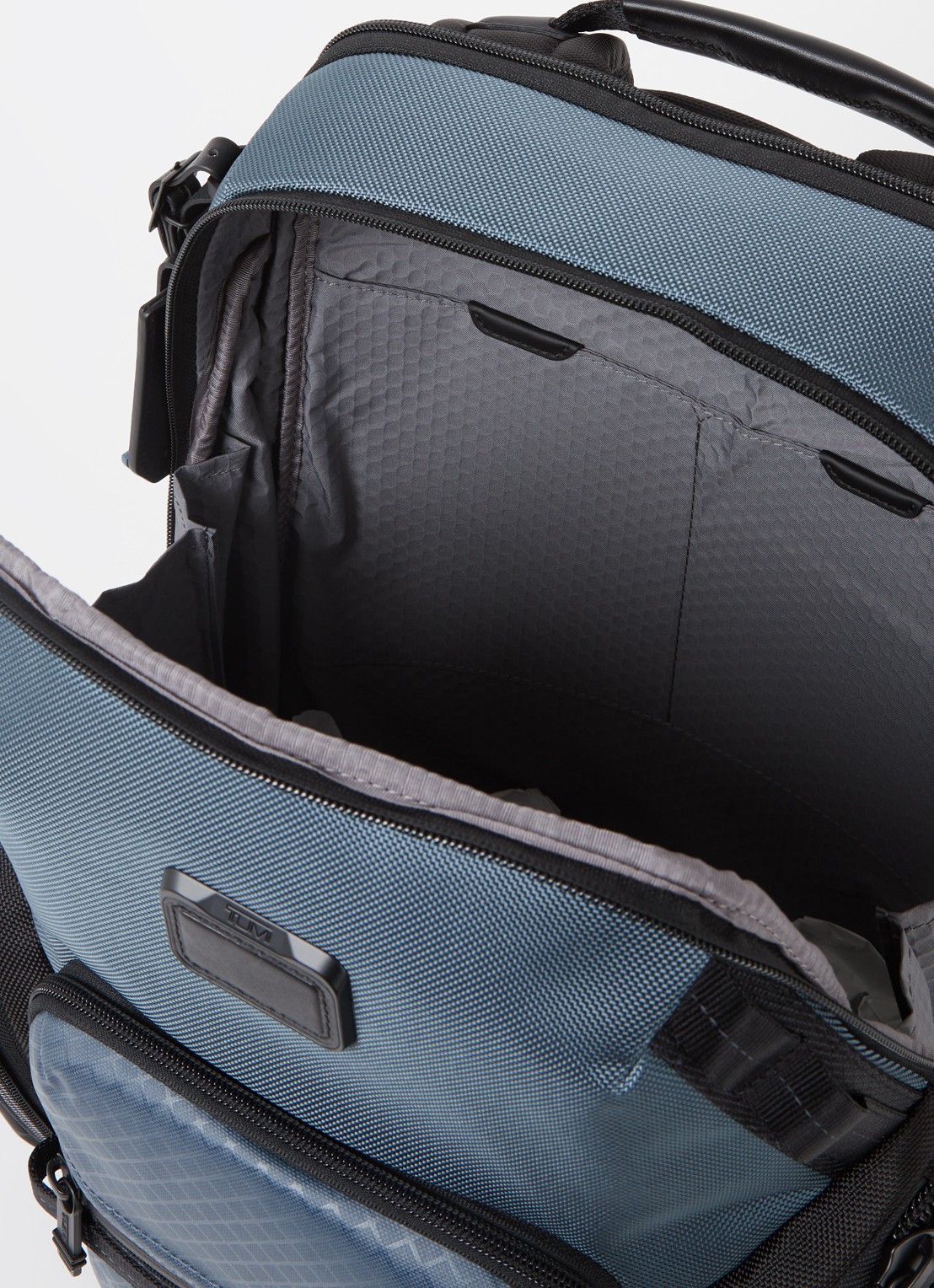 TUMI Alpha Bravo Navigation rugzak met 15 inch laptopvak - detail 3 blauw