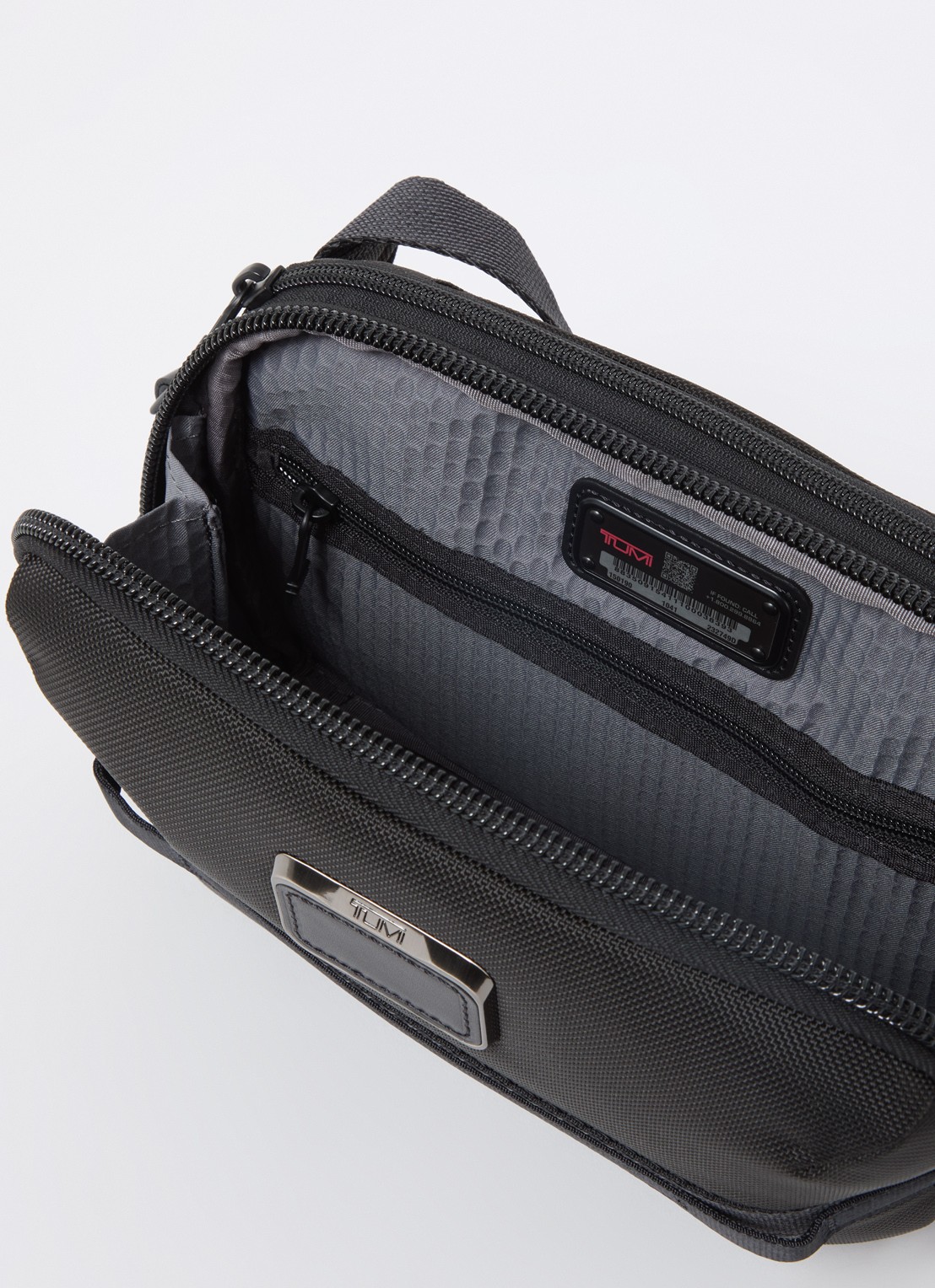 TUMI Alpha Bravo Ranger crossbodytas met logo - detail zwart
