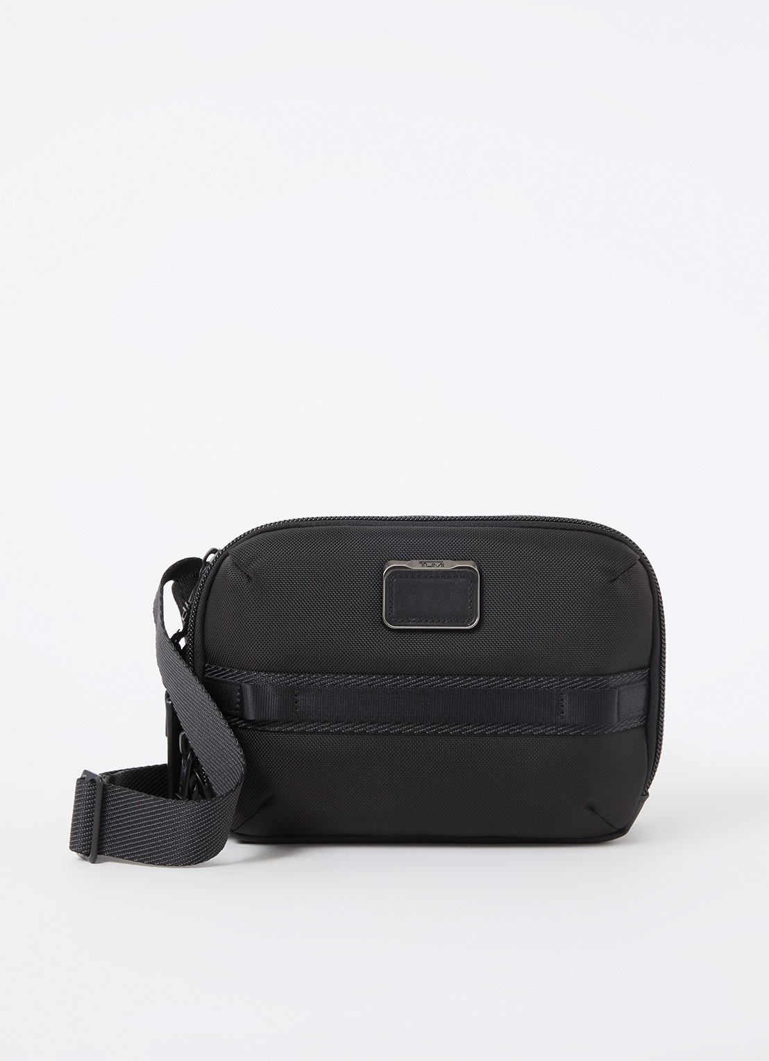 TUMI Alpha Bravo Ranger crossbodytas met logo - voorkant 3 zwart