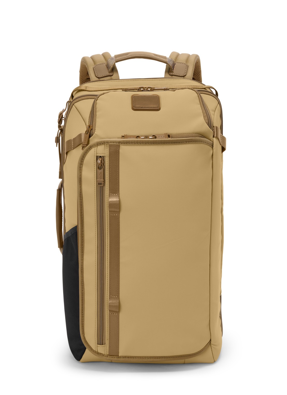 TUMI Alpha Bravo rugzak met 17 inch laptopvak - voorkant 2 khaki