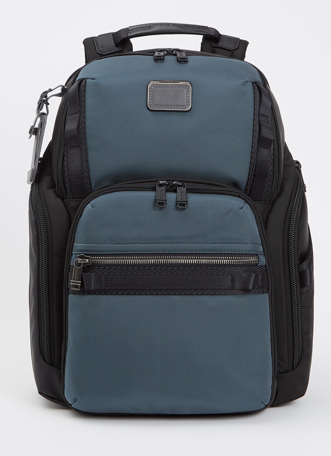 TUMI Alpha Bravo Search rugzak met 15 inch laptopvak - unisex - voorkant petrol
