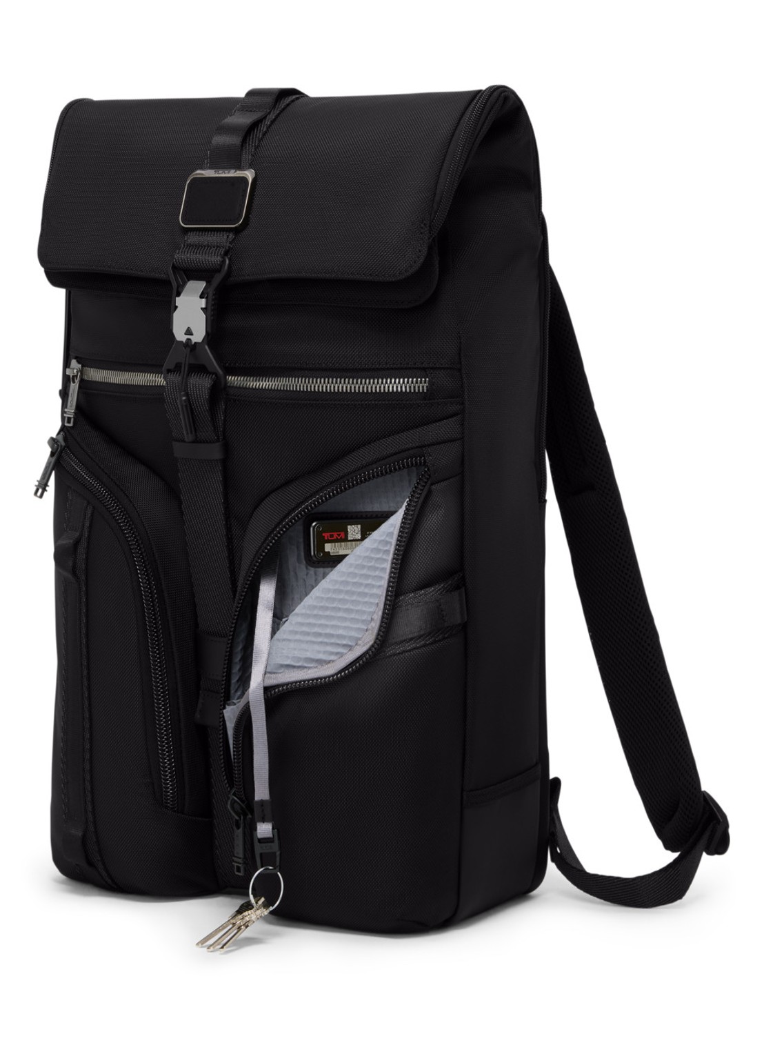 TUMI Alpha Bravo Surveillance rugzak met 15 inch laptopvak - unisex - detail 2 zwart