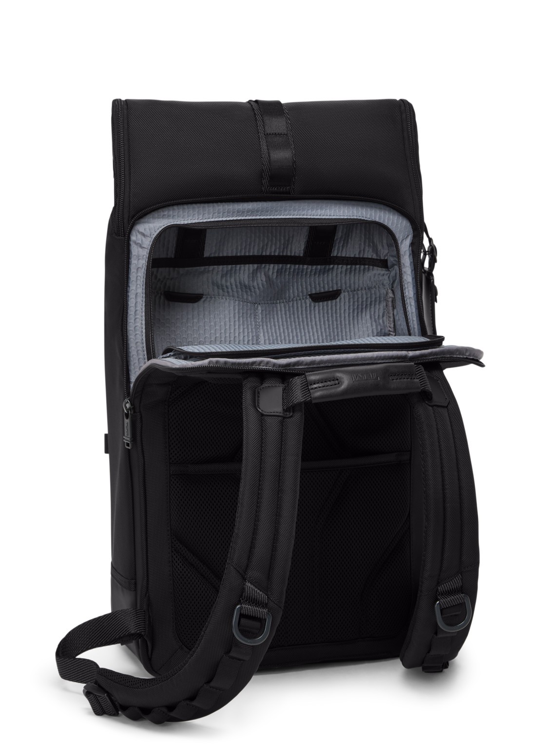TUMI Alpha Bravo Surveillance rugzak met 15 inch laptopvak - unisex - detail 4 zwart