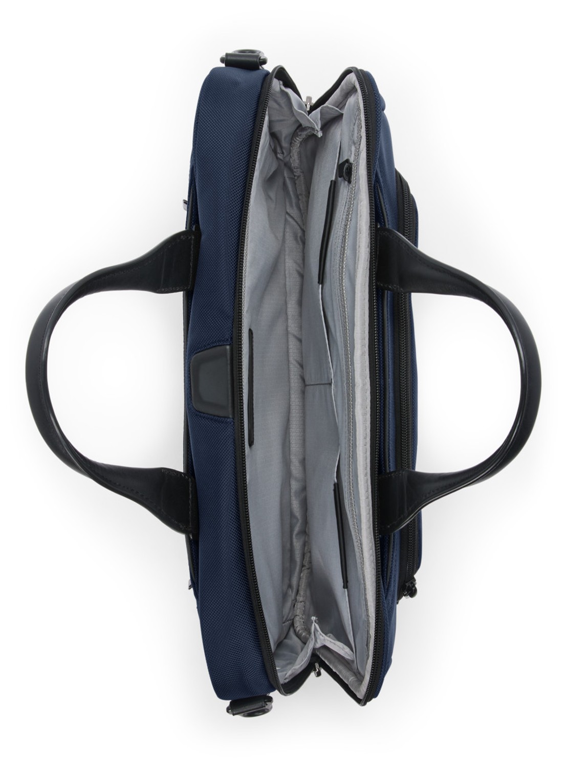 TUMI Alpha Medium businesstas met 15 inch laptopvak - detail 4 donkerblauw