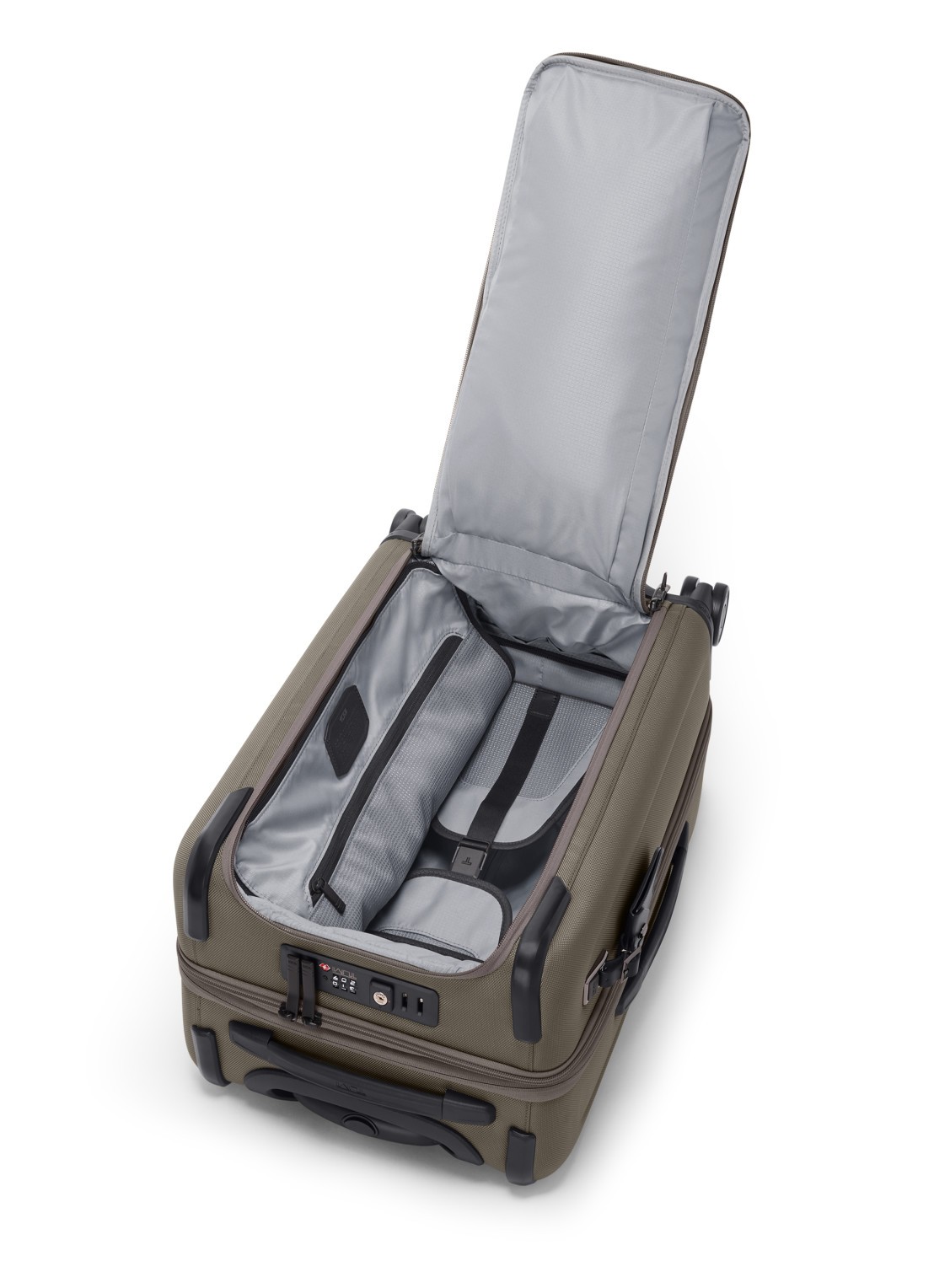 TUMI Alpha spinner 55 cm - voorkant 8 grijs